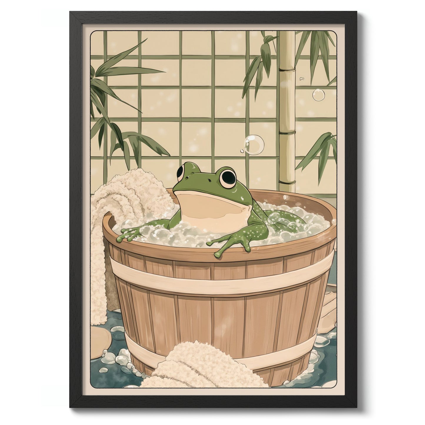 Frog in Bathtub