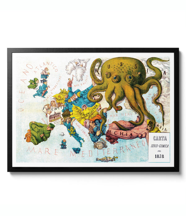 Satirical Map of Europe