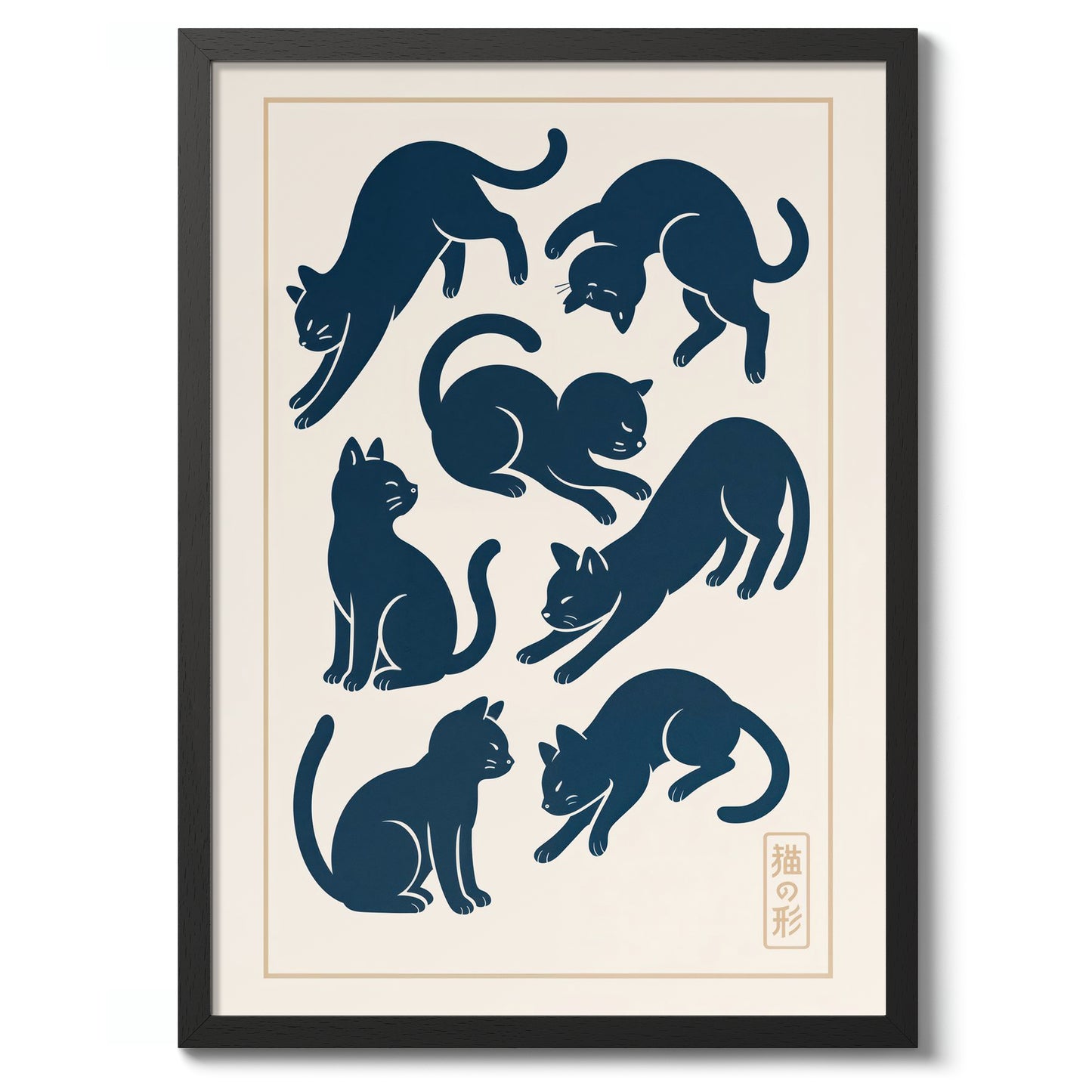 Playing Japanese Cats