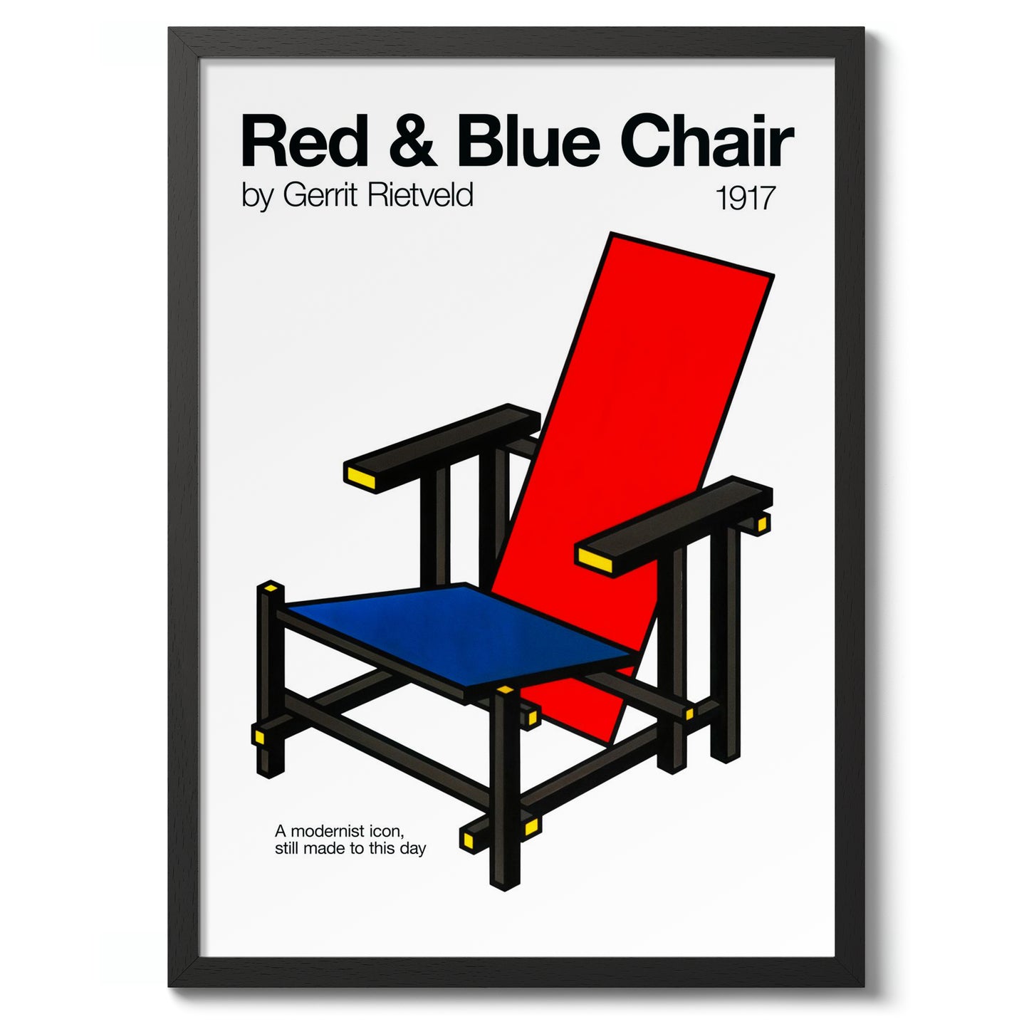 Red & Blue Chair