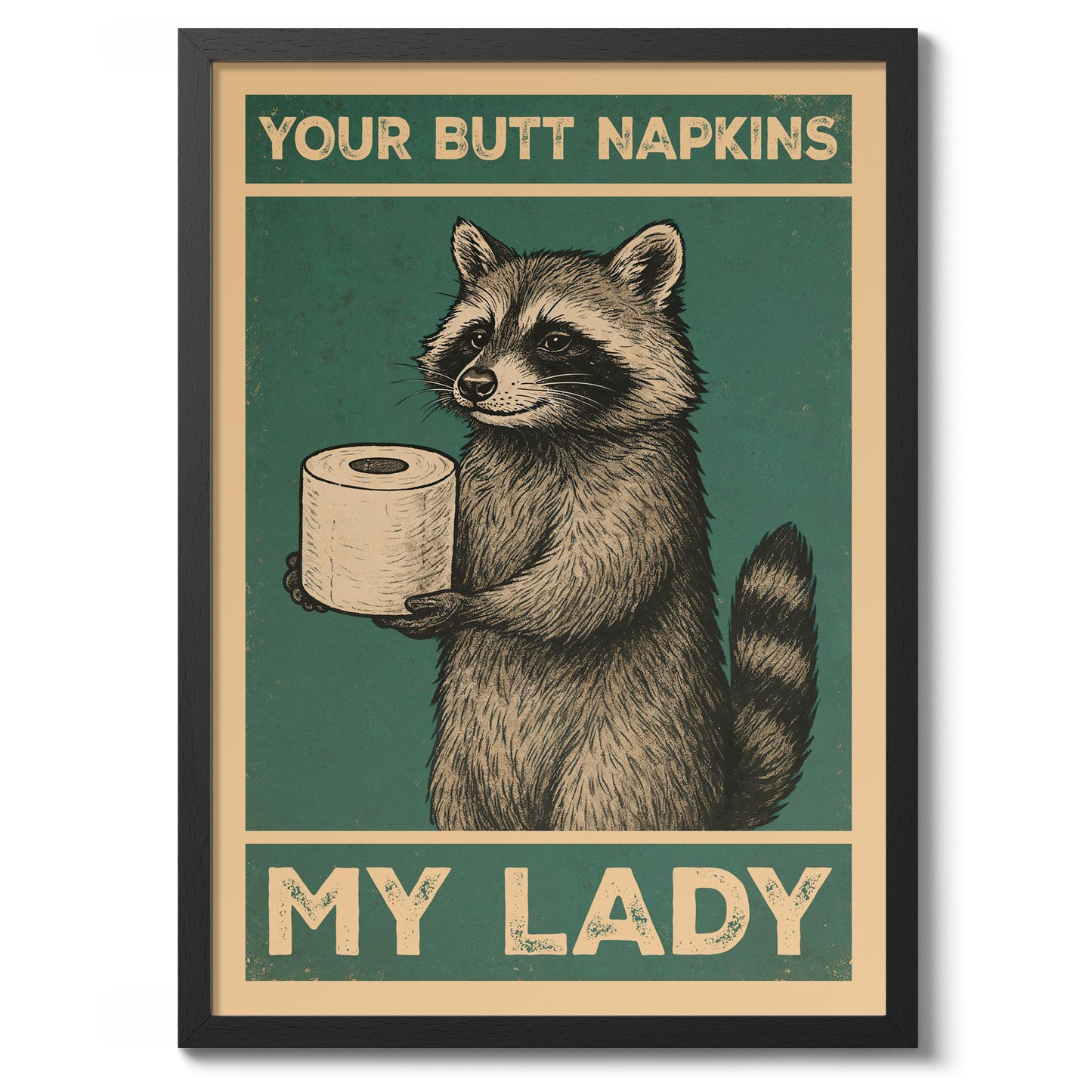 Deine Hintern-Taschentücher, meine Dame