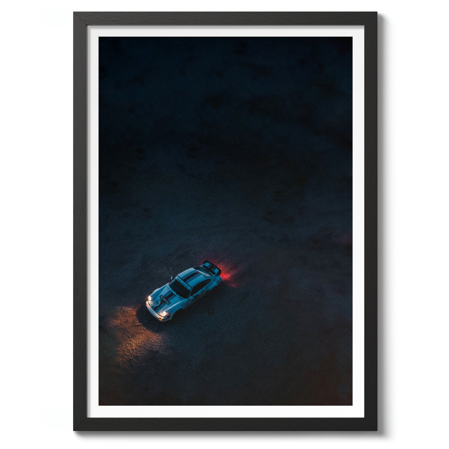 Driving Across the Lakebed