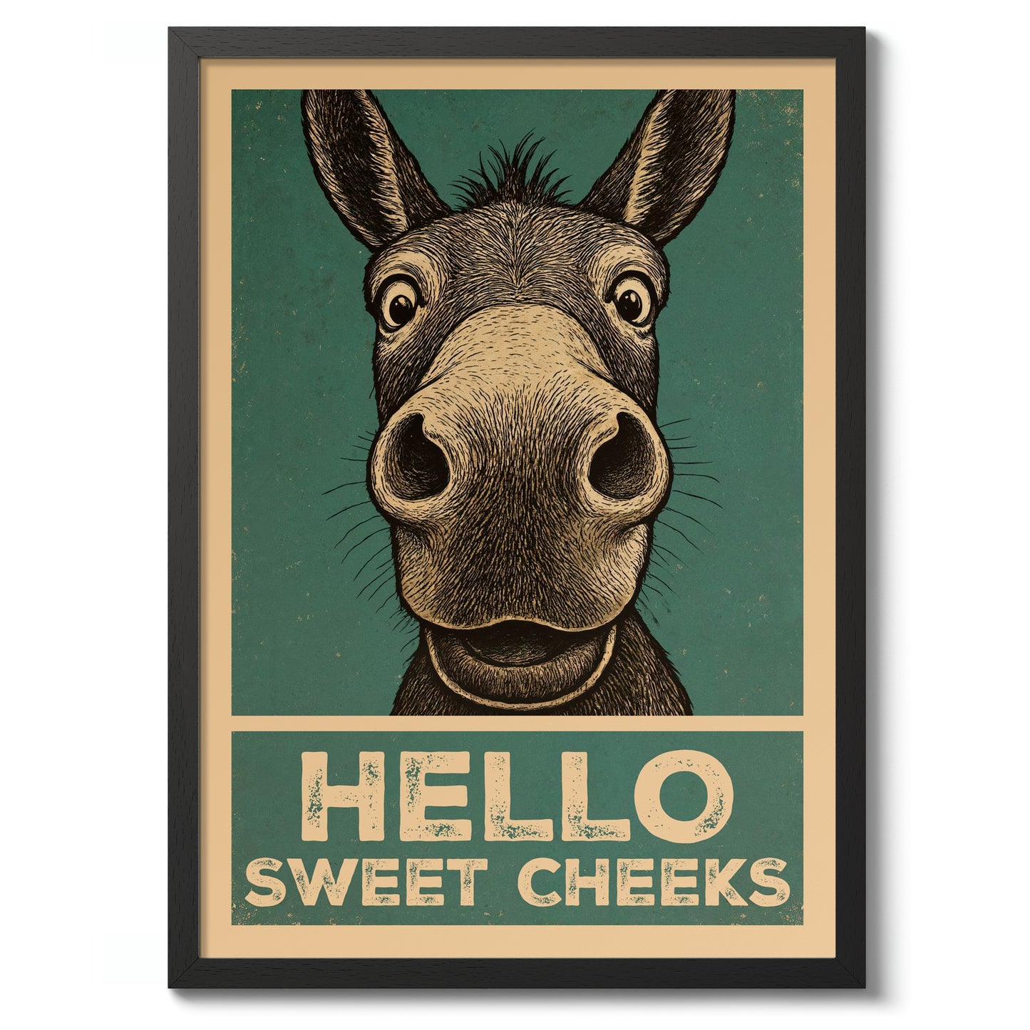 Hallo Zoete Wangen Ezeltje