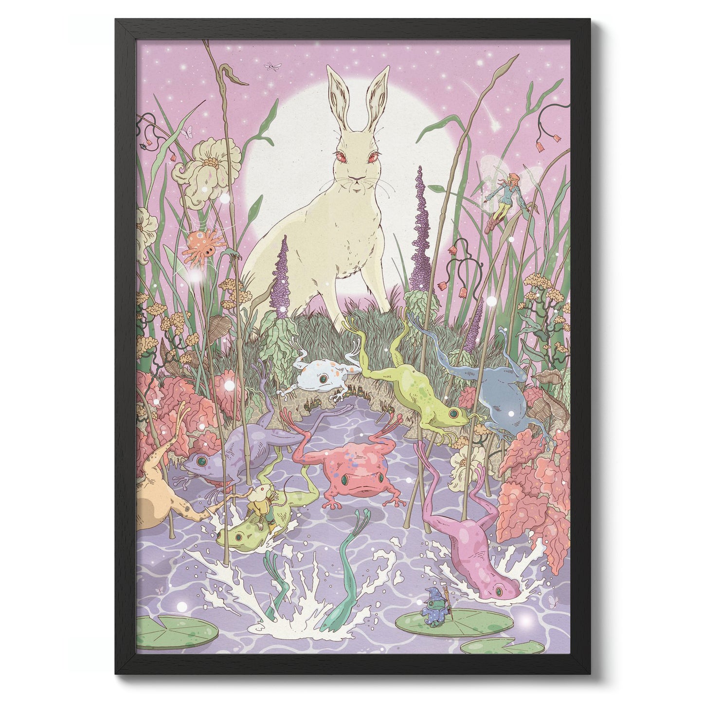 The Hare and the Frogs
