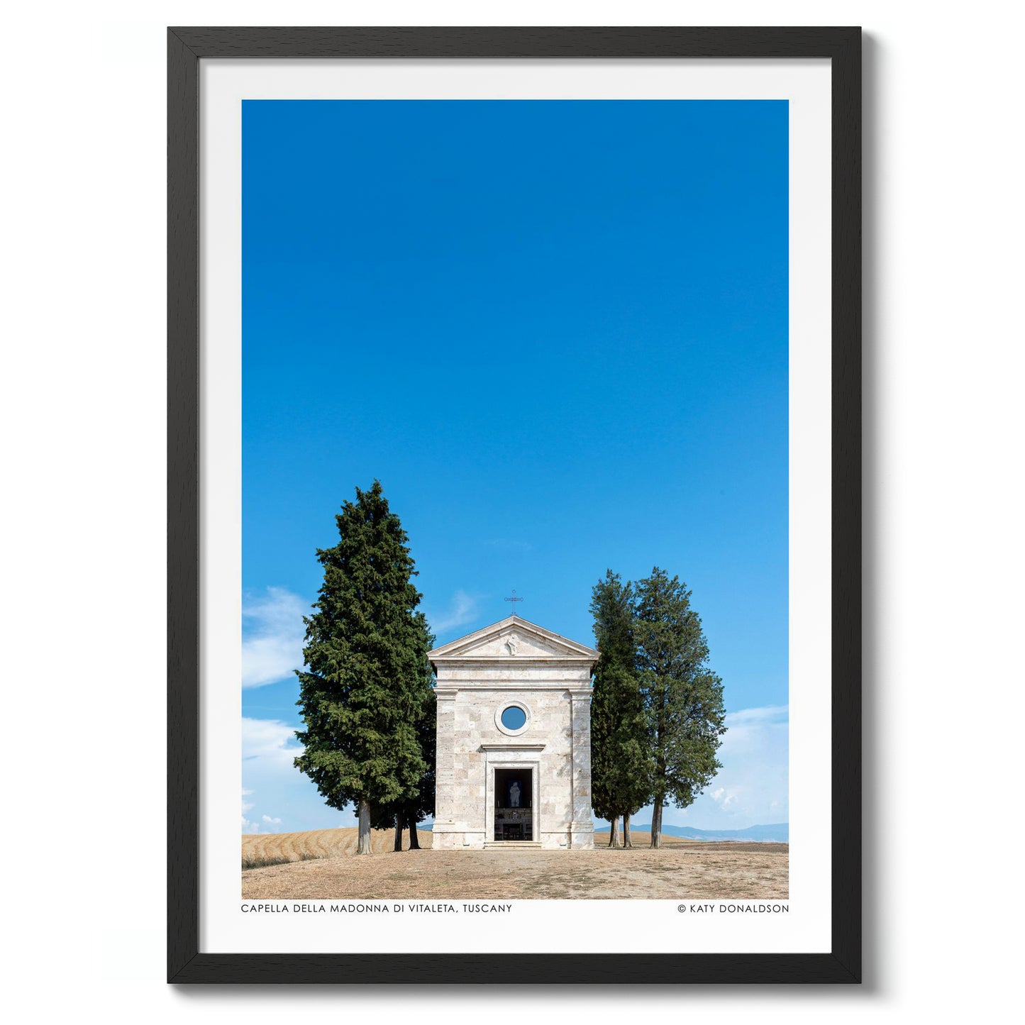 Capella Della Madonna Di Vitaleta, Toscana Porträtt