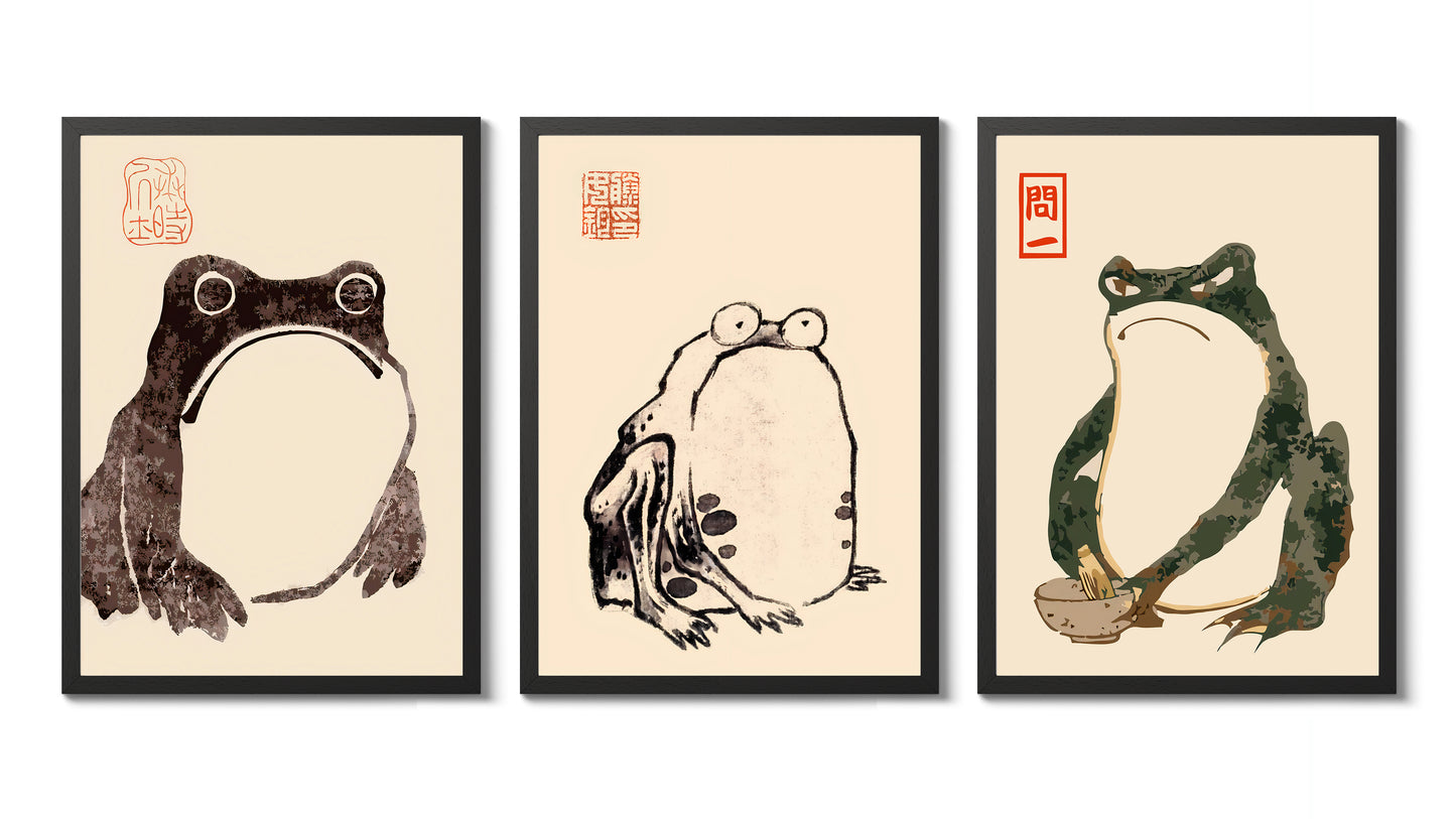 Klassischer Hoji Frosch Dreifach