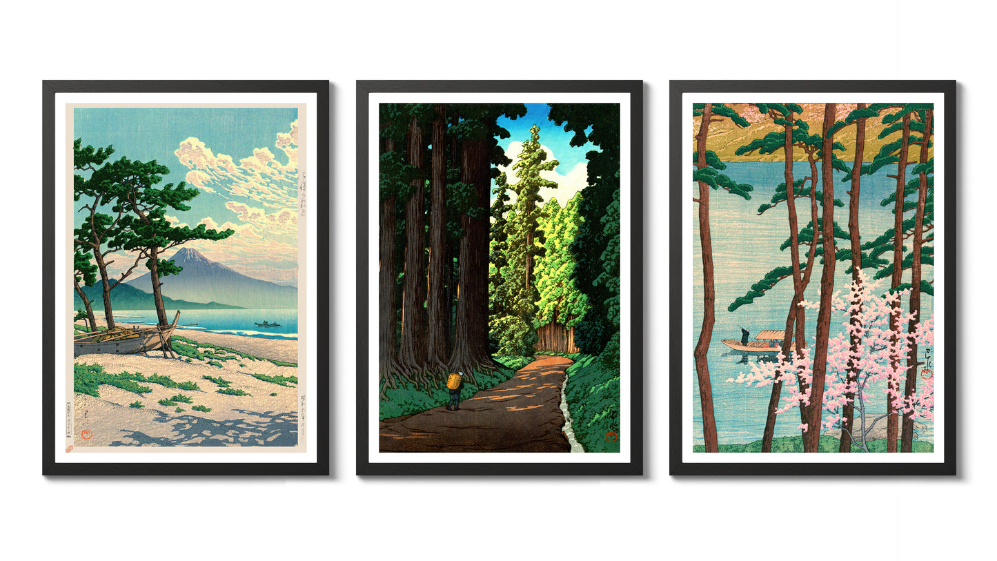 Klassieke Hasui-taferelen