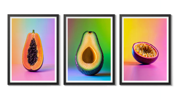 Neon Food Photography