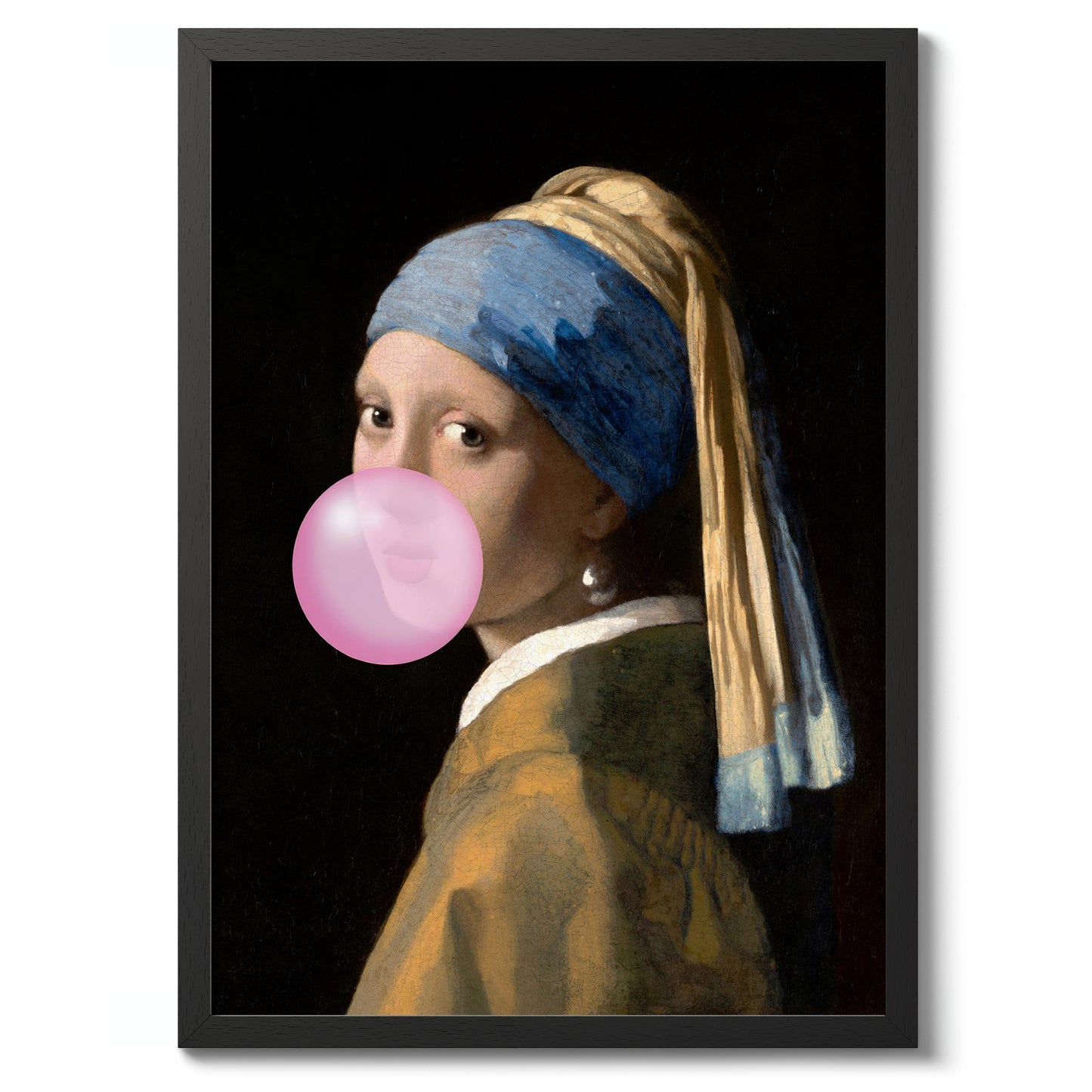 Bubblegum Parel Oorbel