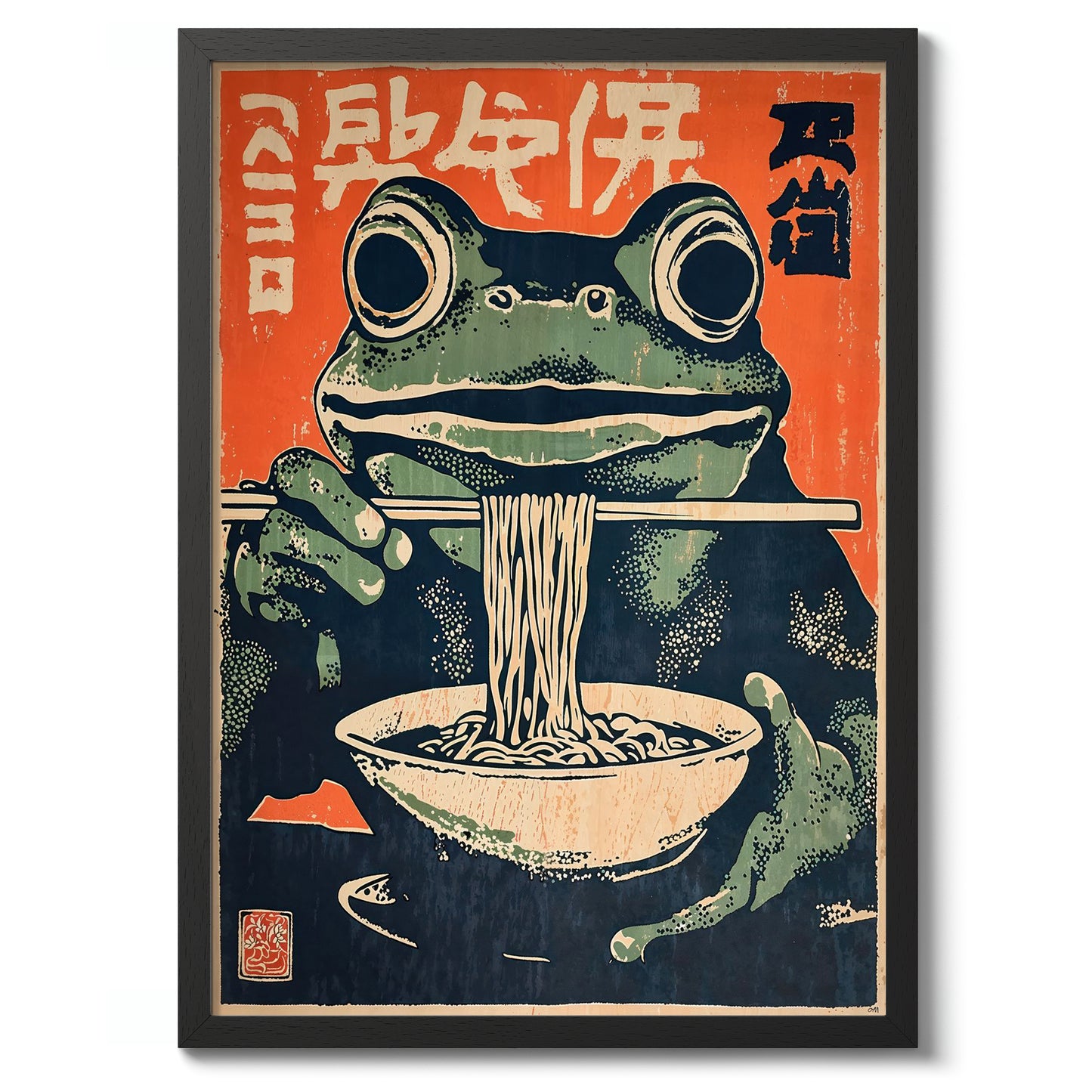 Ramen Frosch