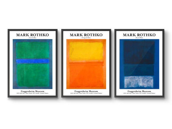 Mark Rothko - Set of 3
