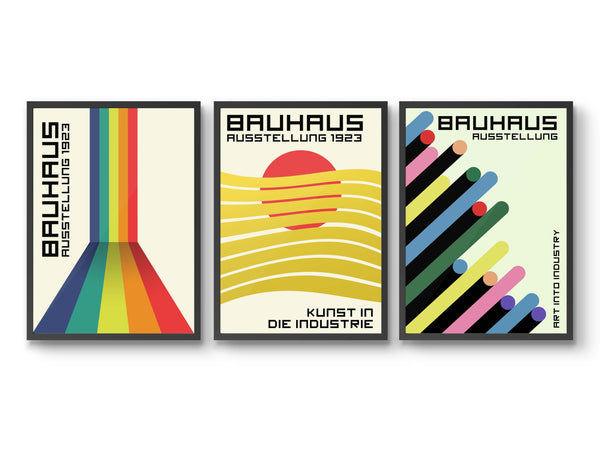 Bauhaus - Set of 3