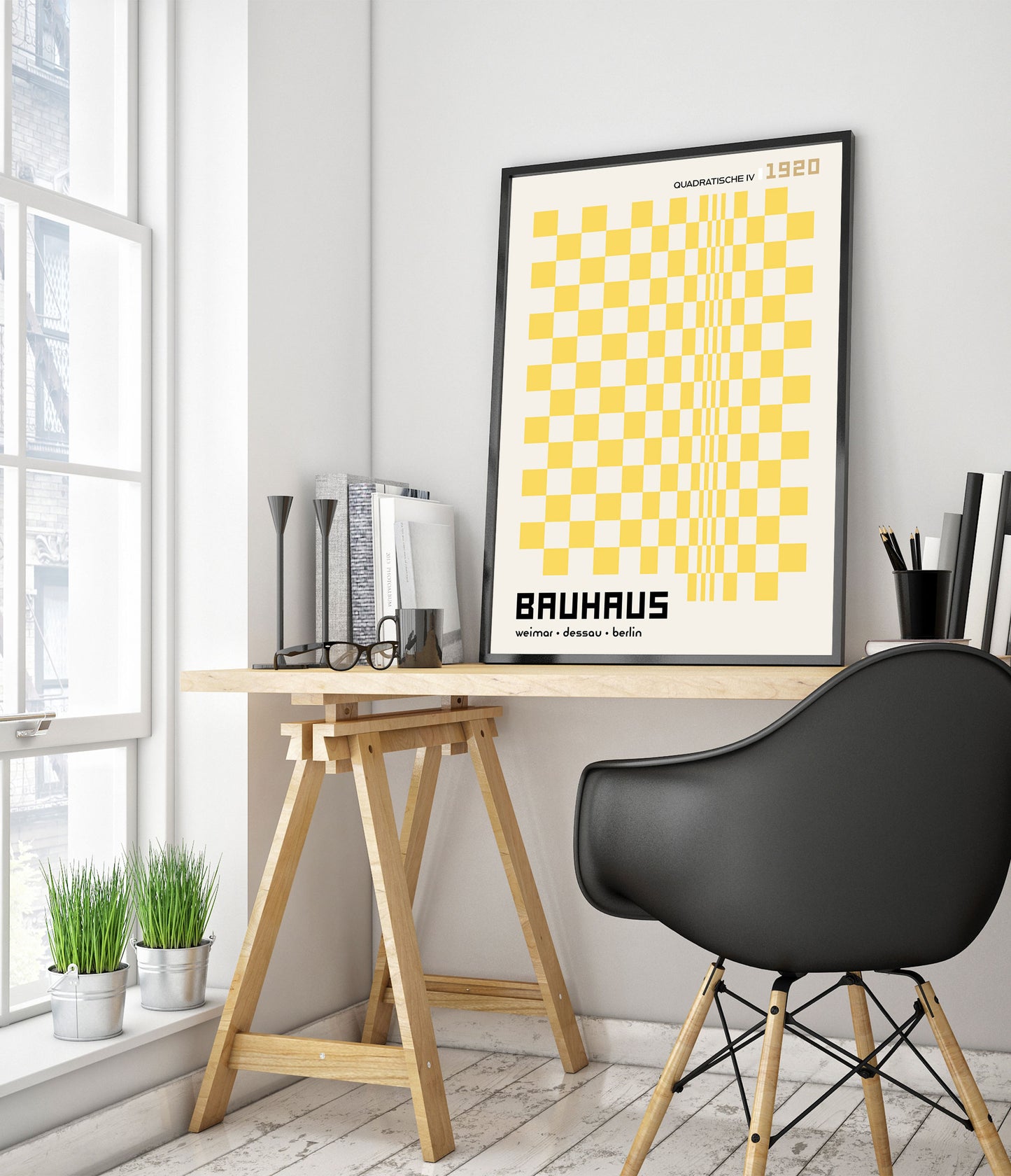 Quadratische, in Yellow