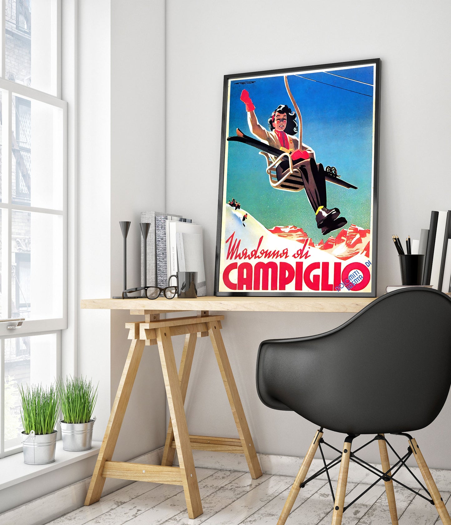 Campiglio, Italië - Skiën