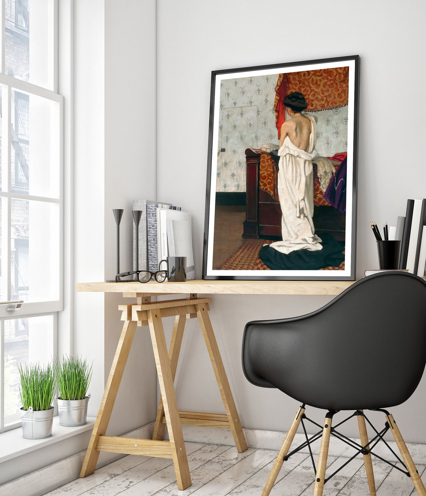 Interior, Nude Seen from Behind