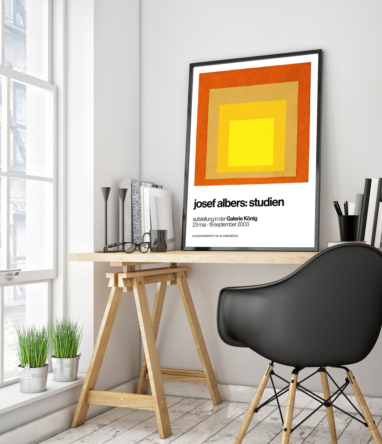 Hommage an das Quadrat Orange