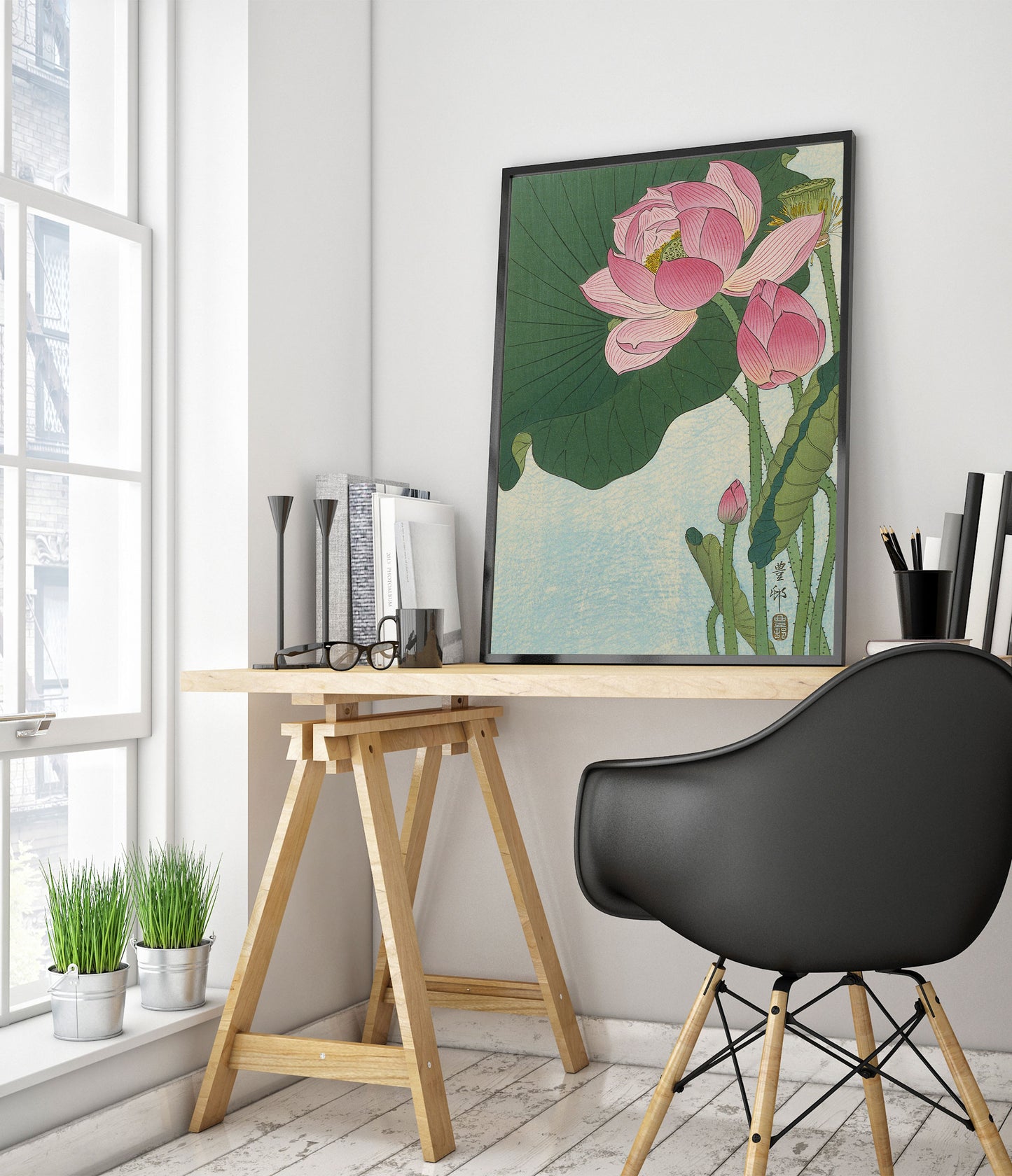 Blooming Lotus Flowers