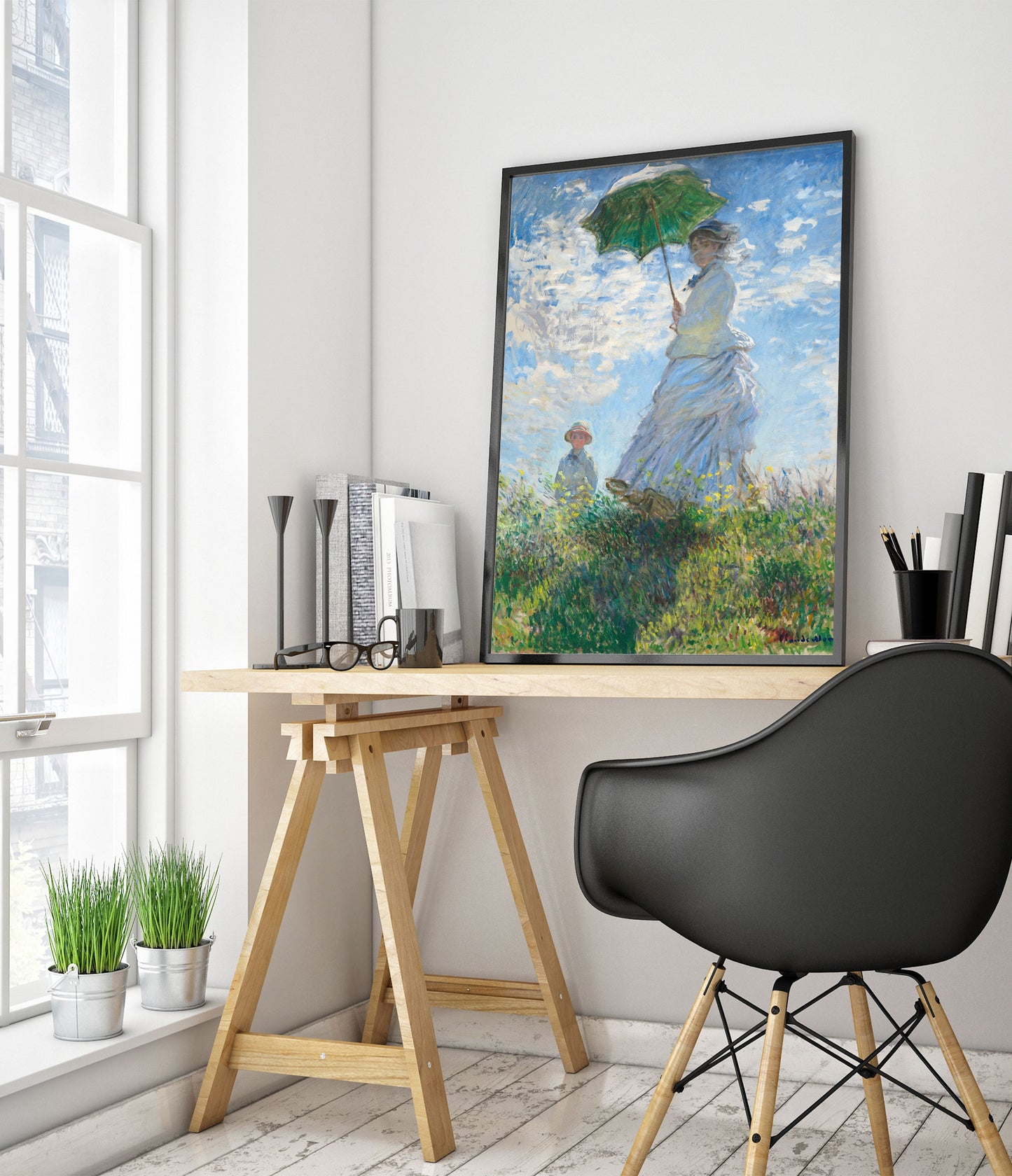 Madame Monet and Her Son