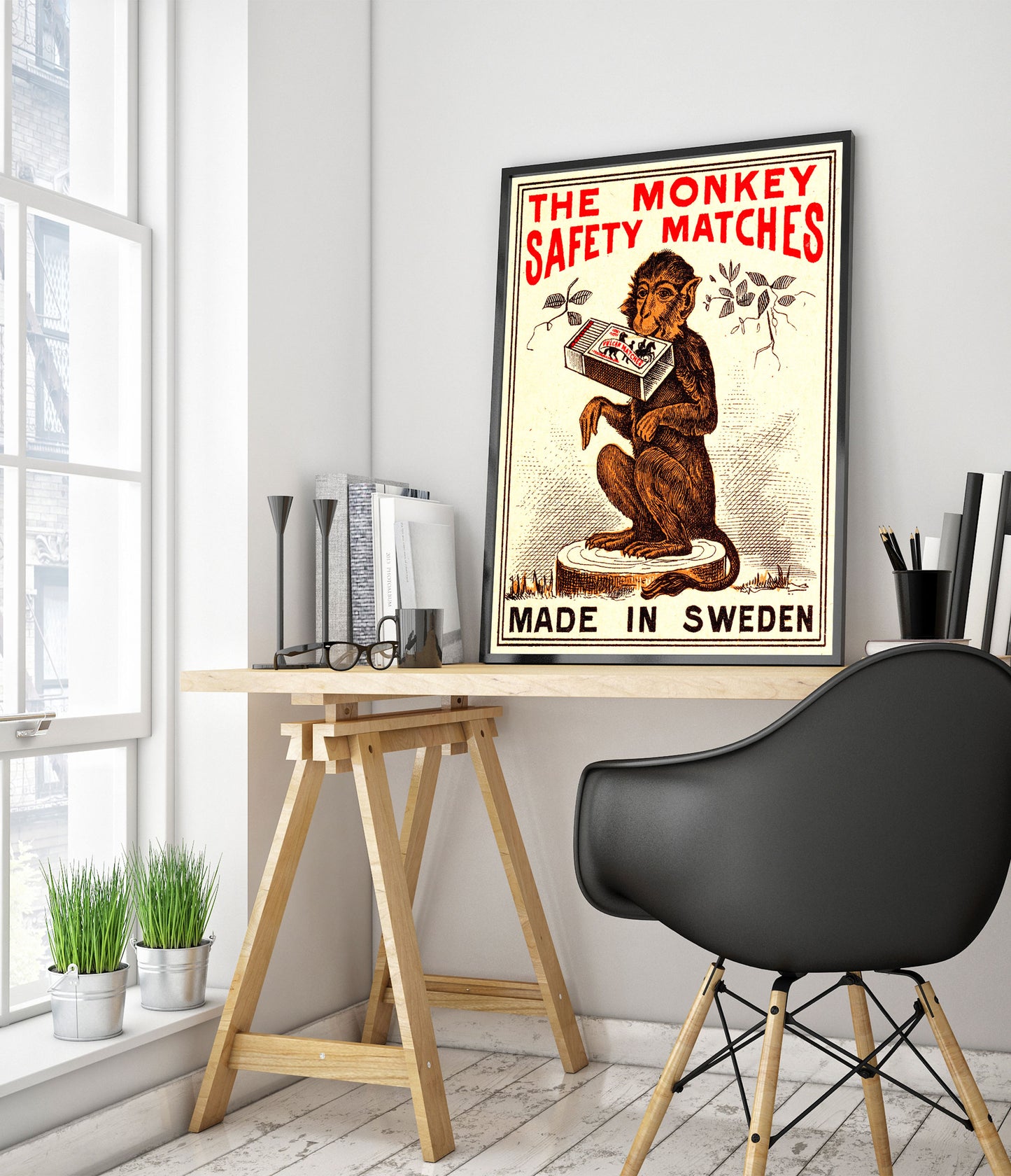 Allumettes de sécurité Monkey