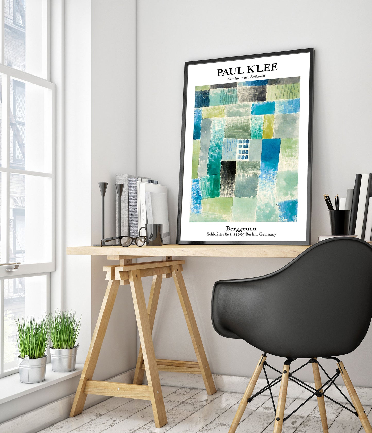 Första huset i en bosättning