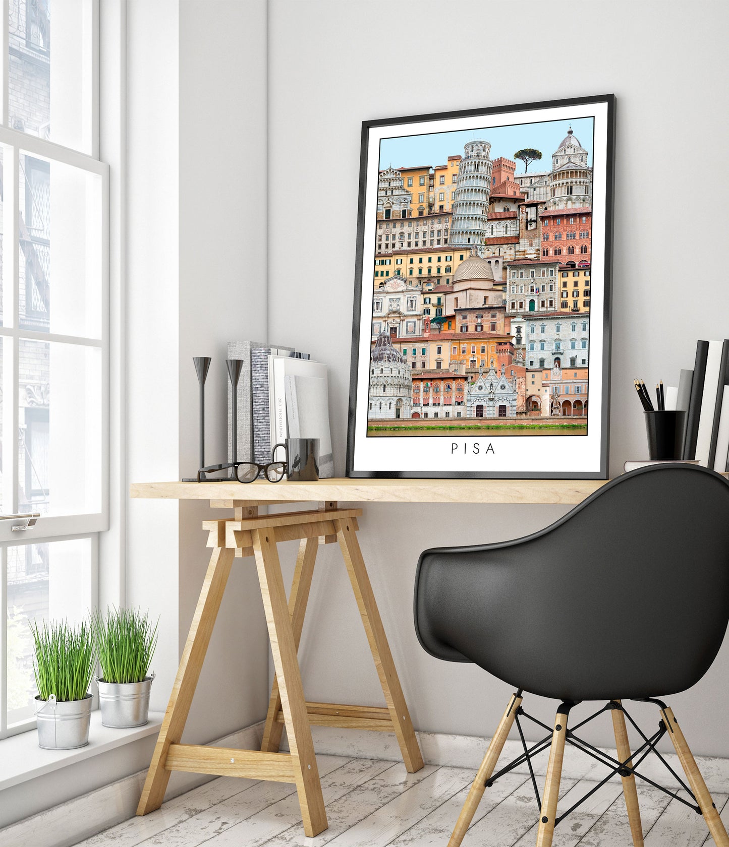 Paysage urbain de Pise