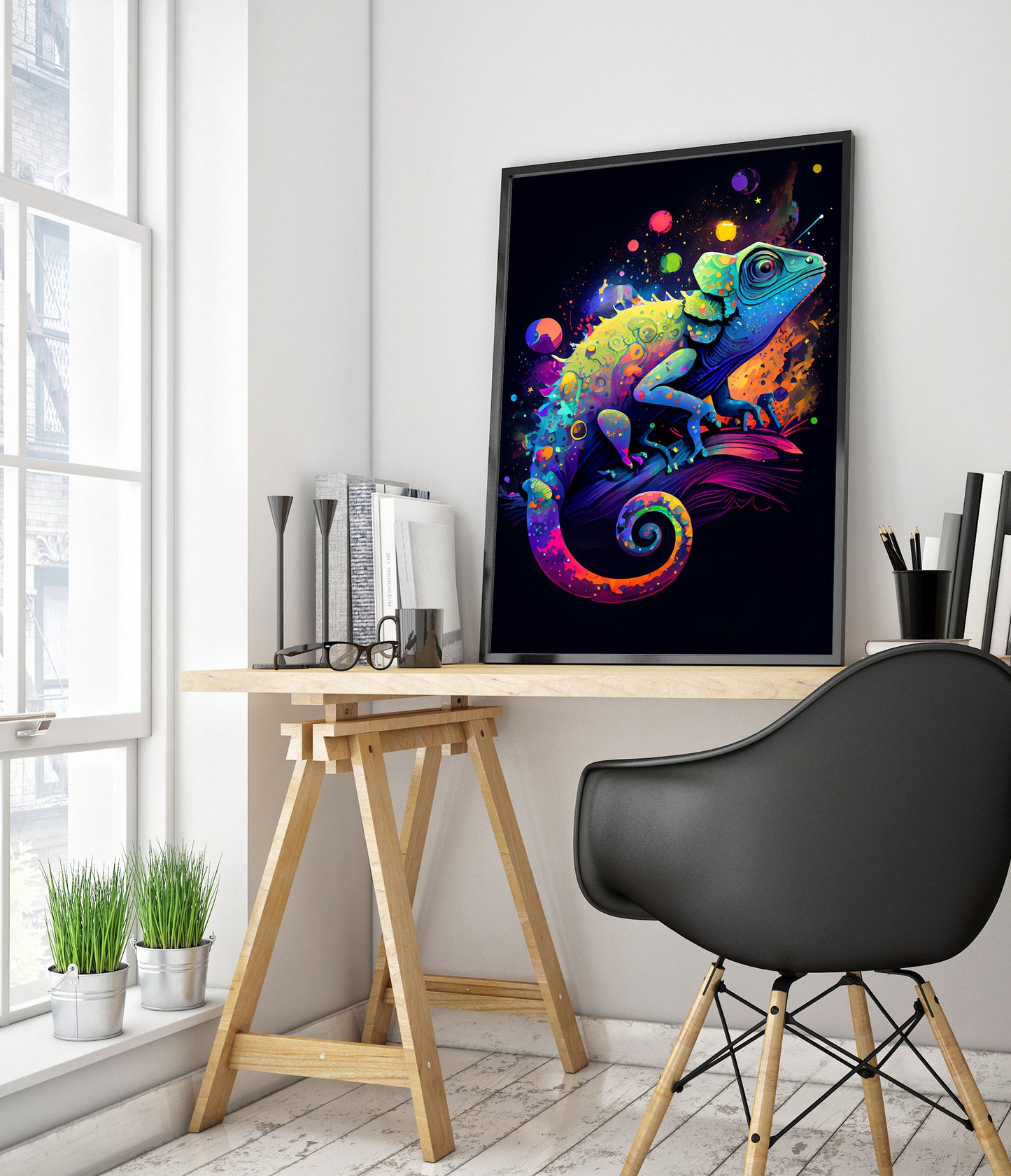 Psykedelisk rymdkameleont