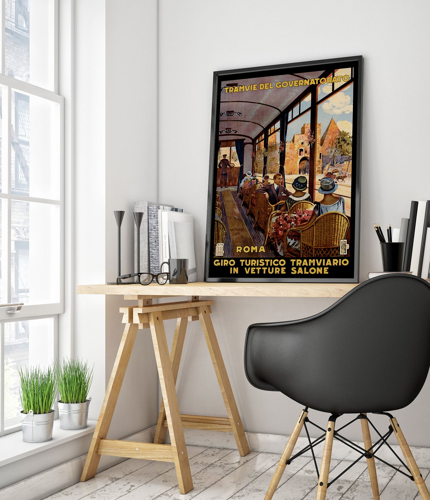 Spårvagn i Rom, Italien