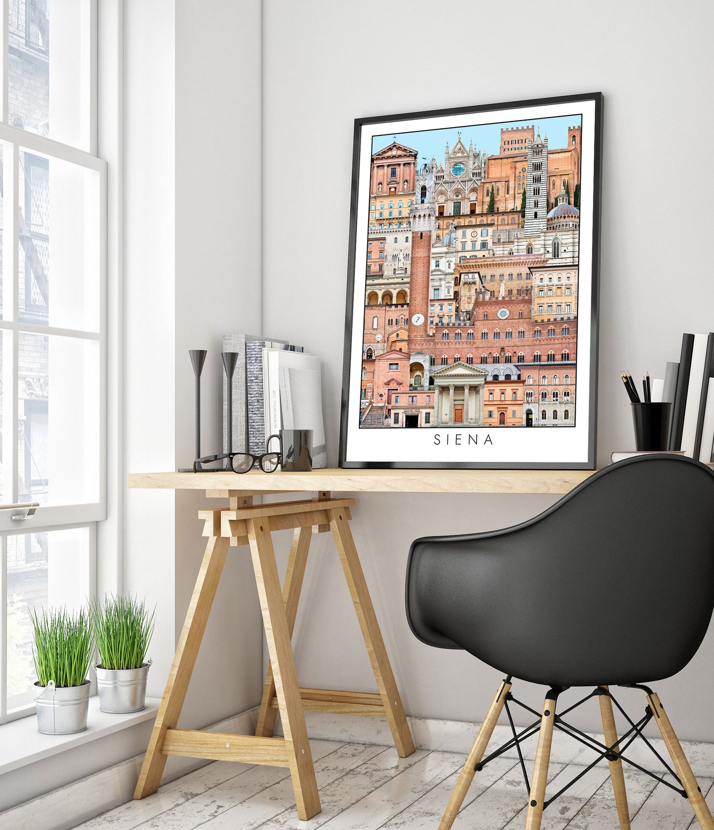 Paysage urbain de Sienne