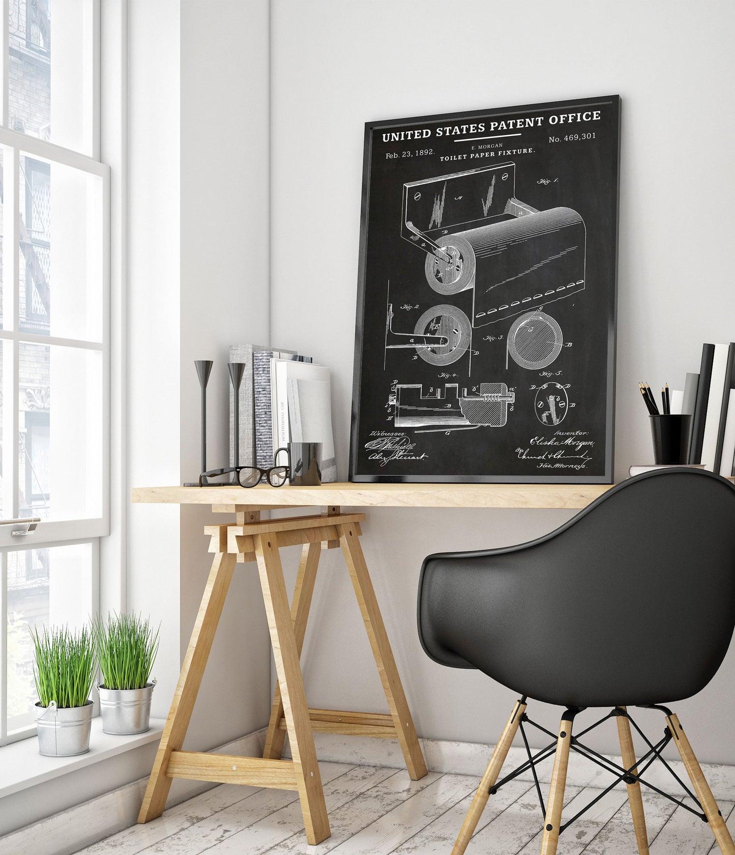 Distributeur de papier toilette