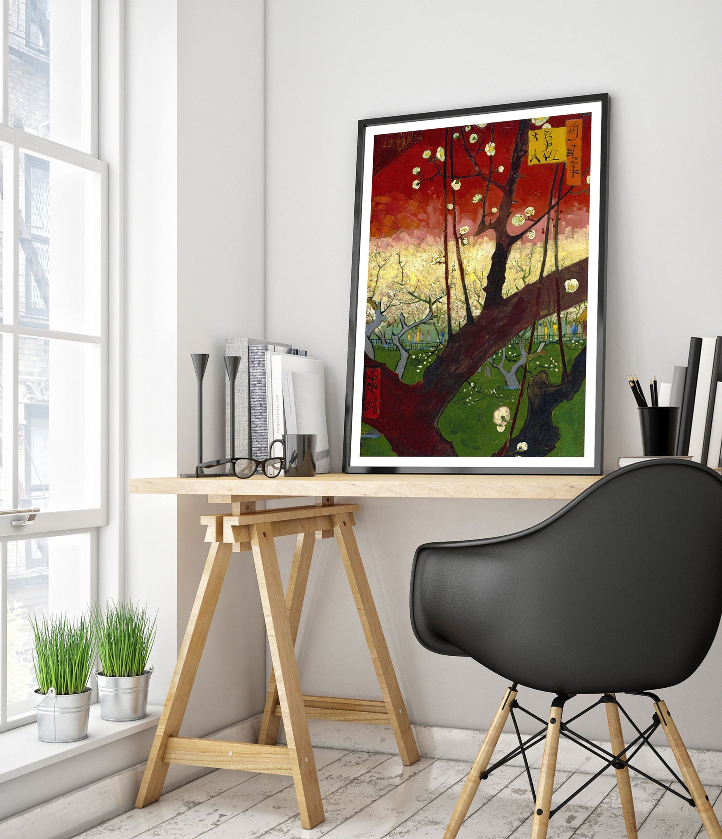 Flowering Plum Orchard