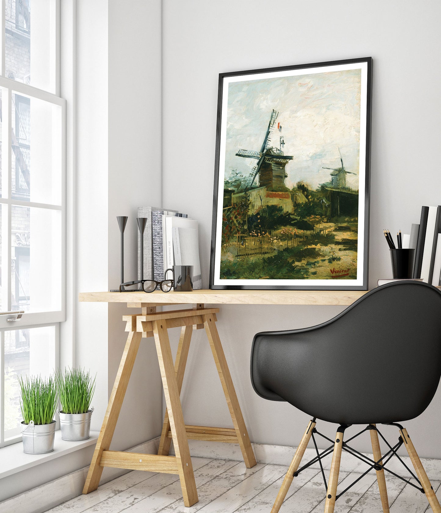 Windmolens op Montmartre