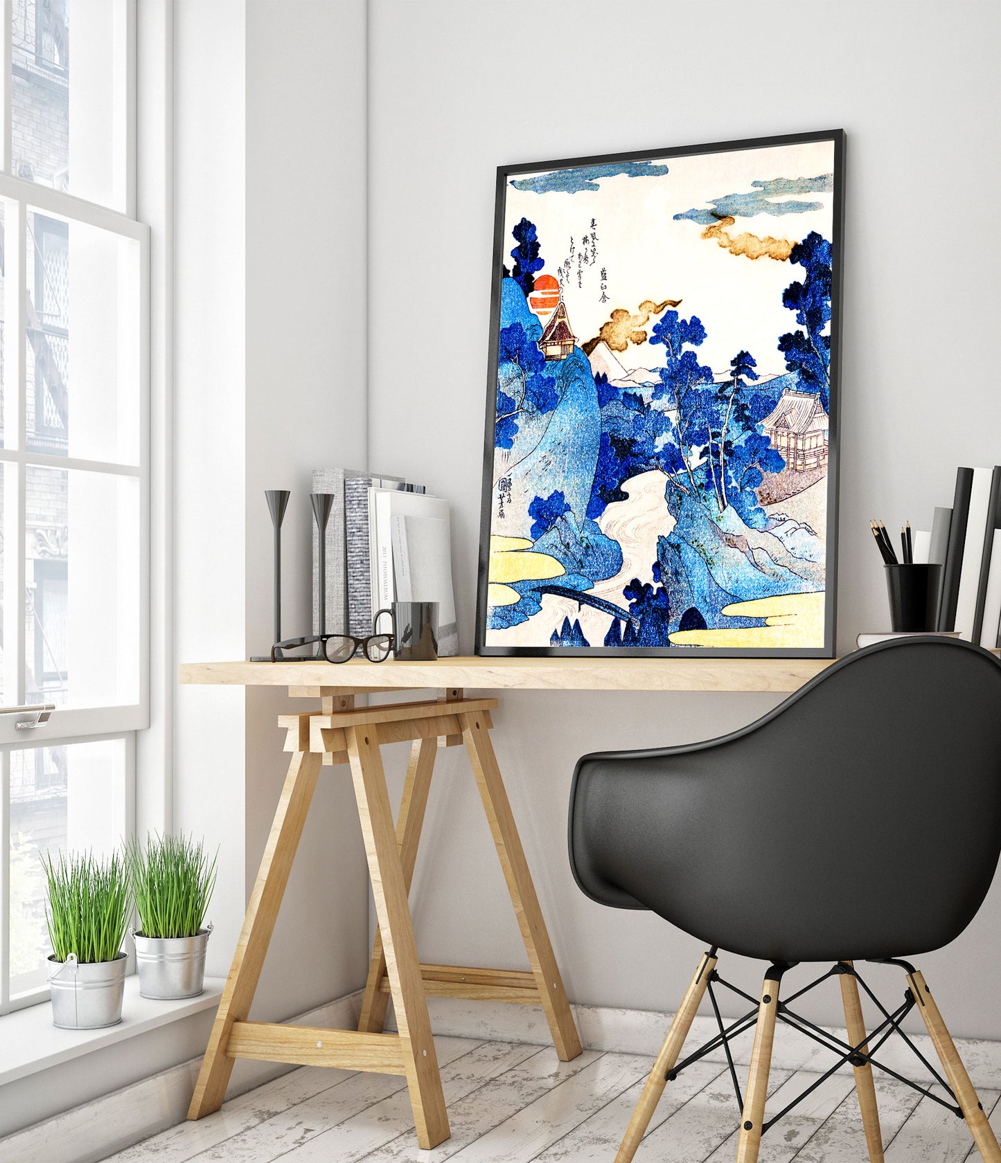 An Evening View Of Fuji