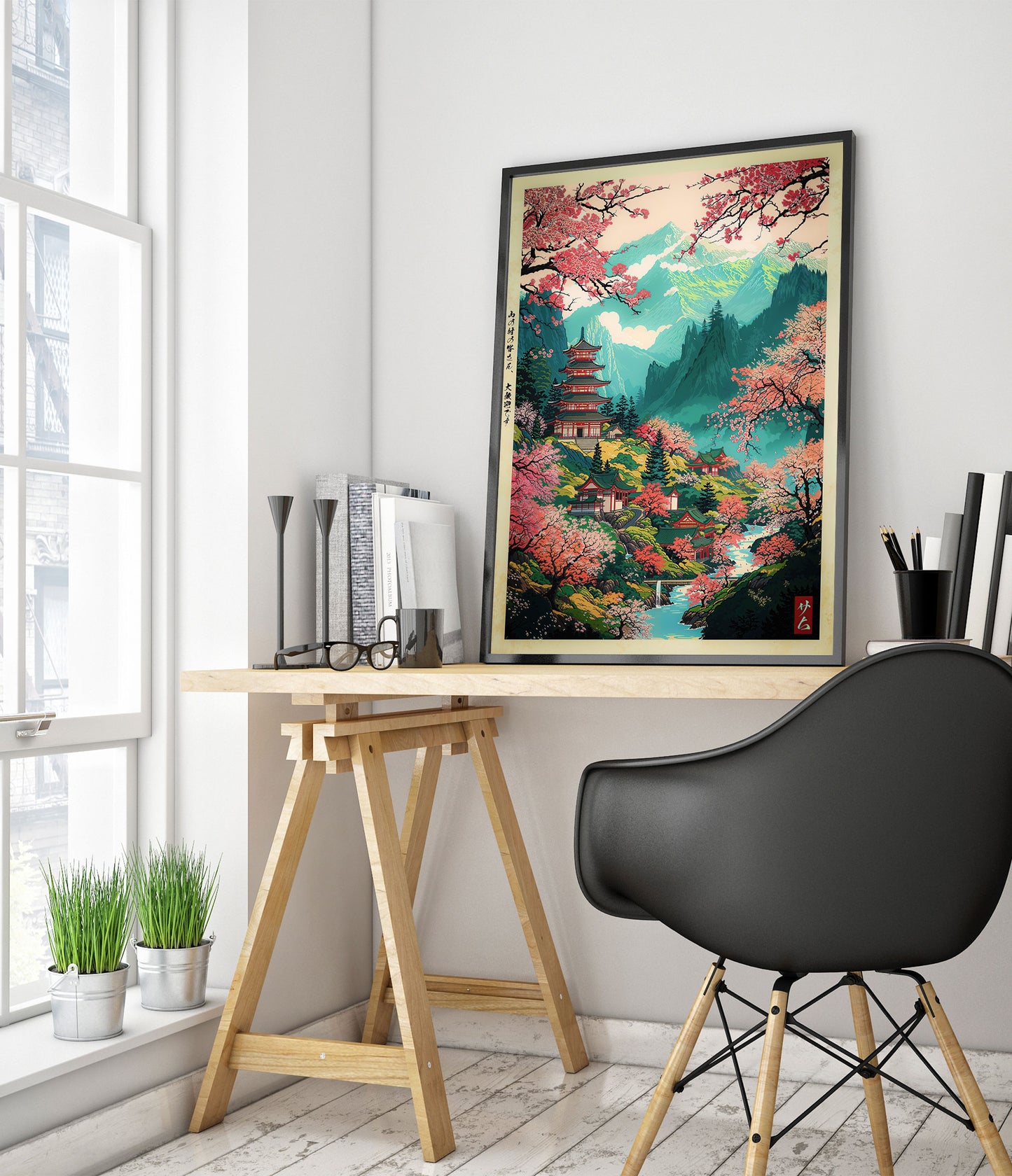 Pagode am Berg Yoshino