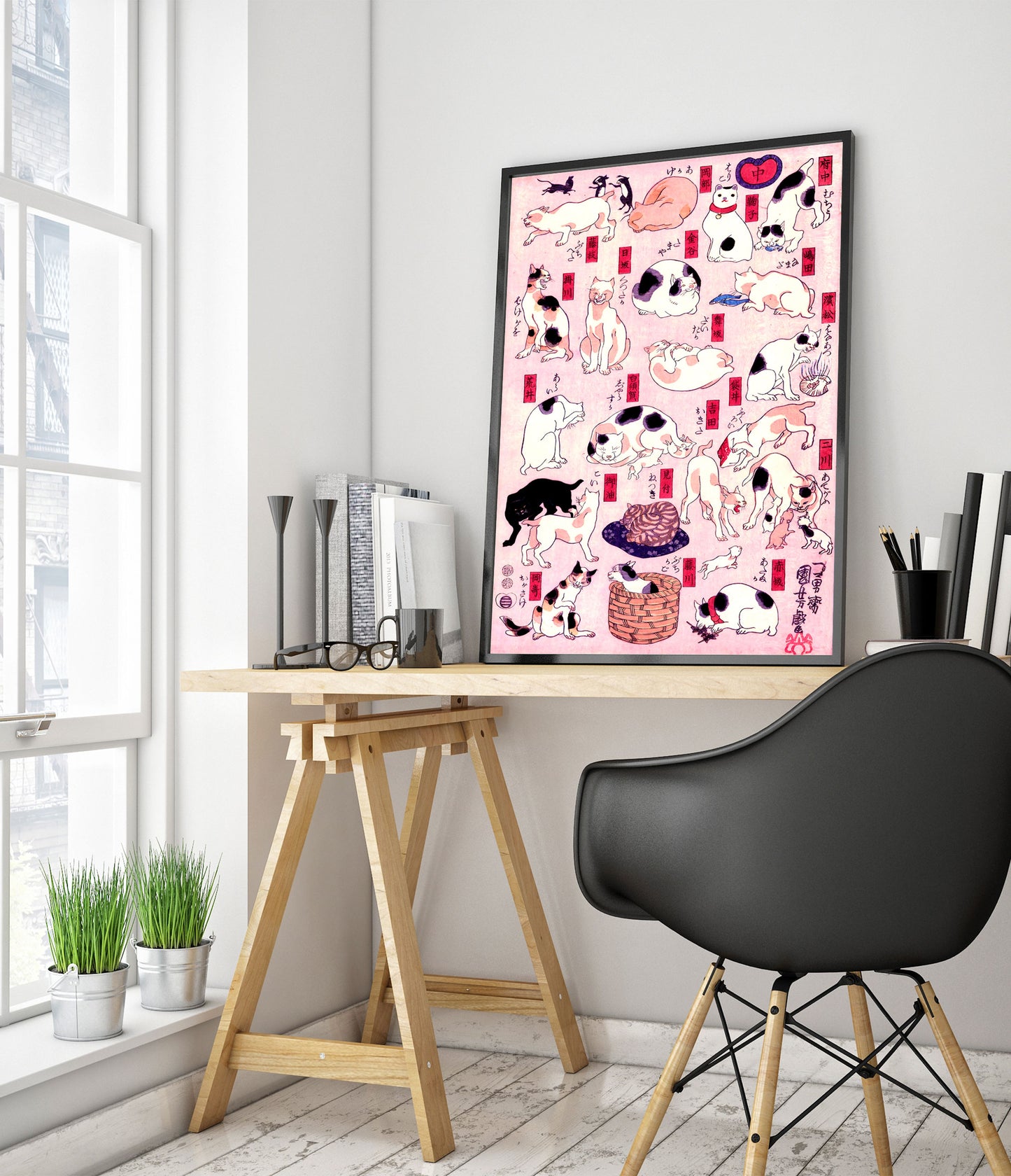 The Fifty Three Stations of the Tokaido Cats