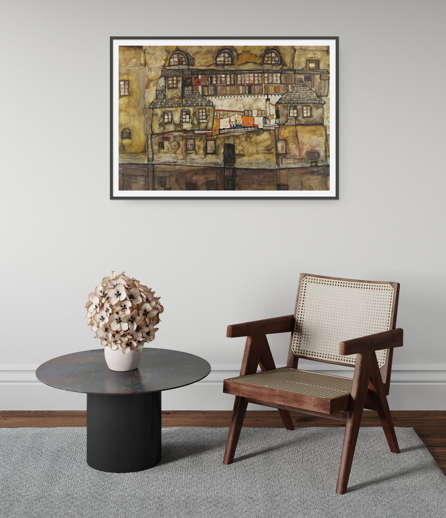 House Wall on the River