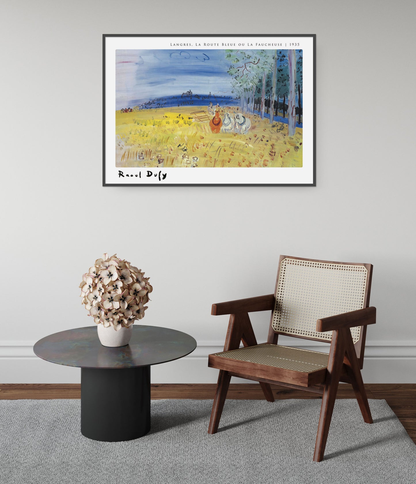 Langres, La Route Bleue ou La Faucheuse