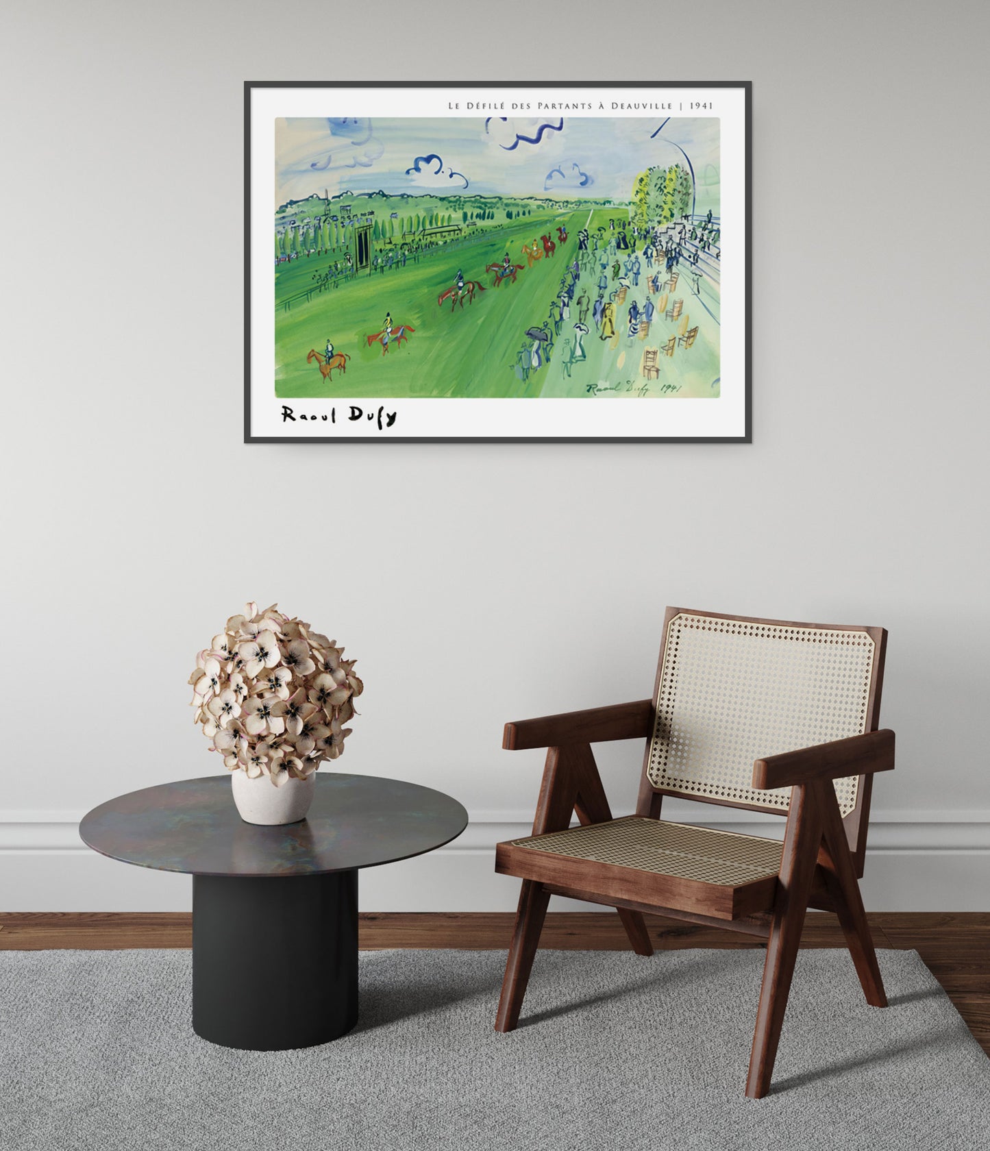 Le défilé des partants à Deauville