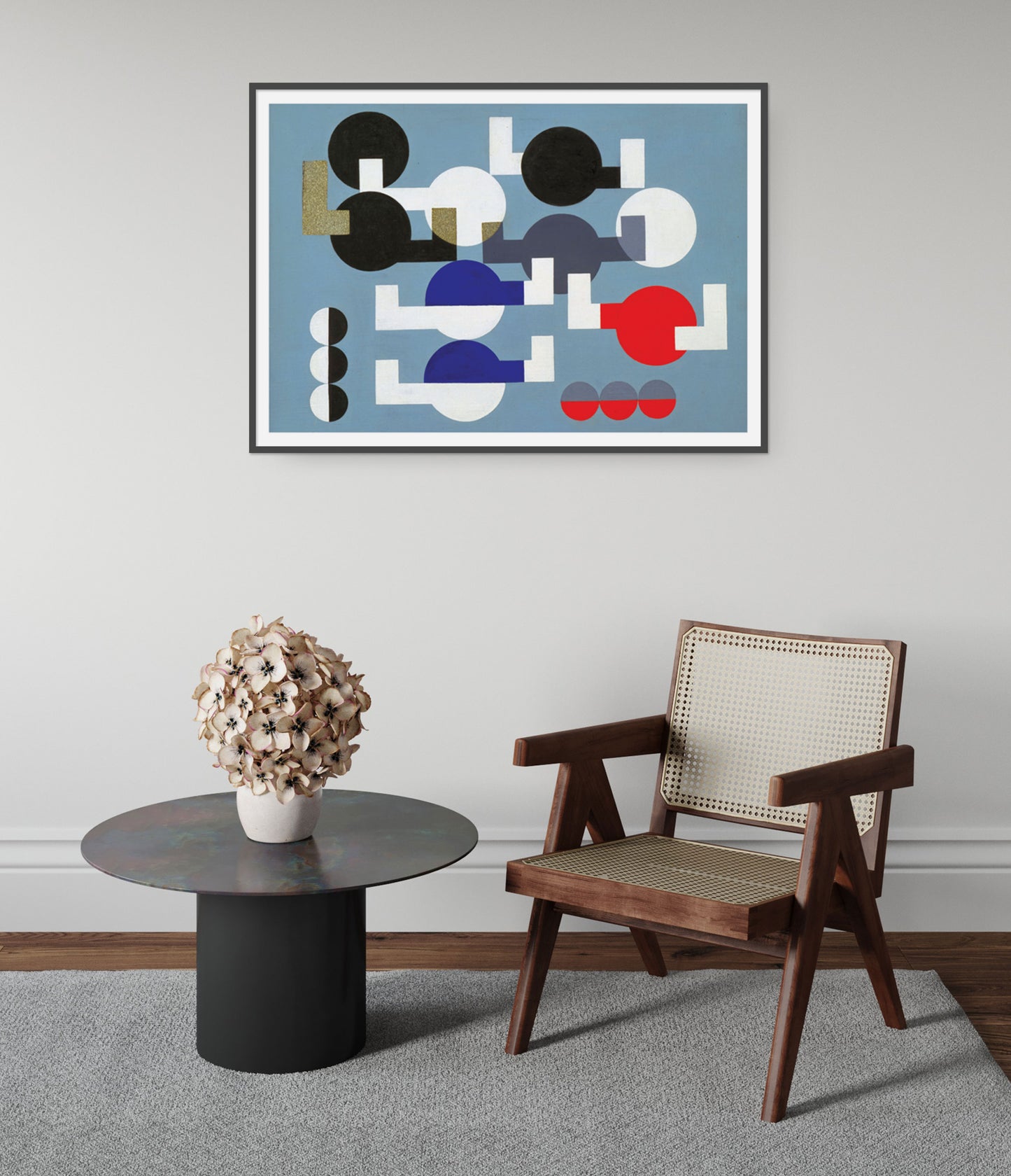 Composition of Circles and Overlapping Angles