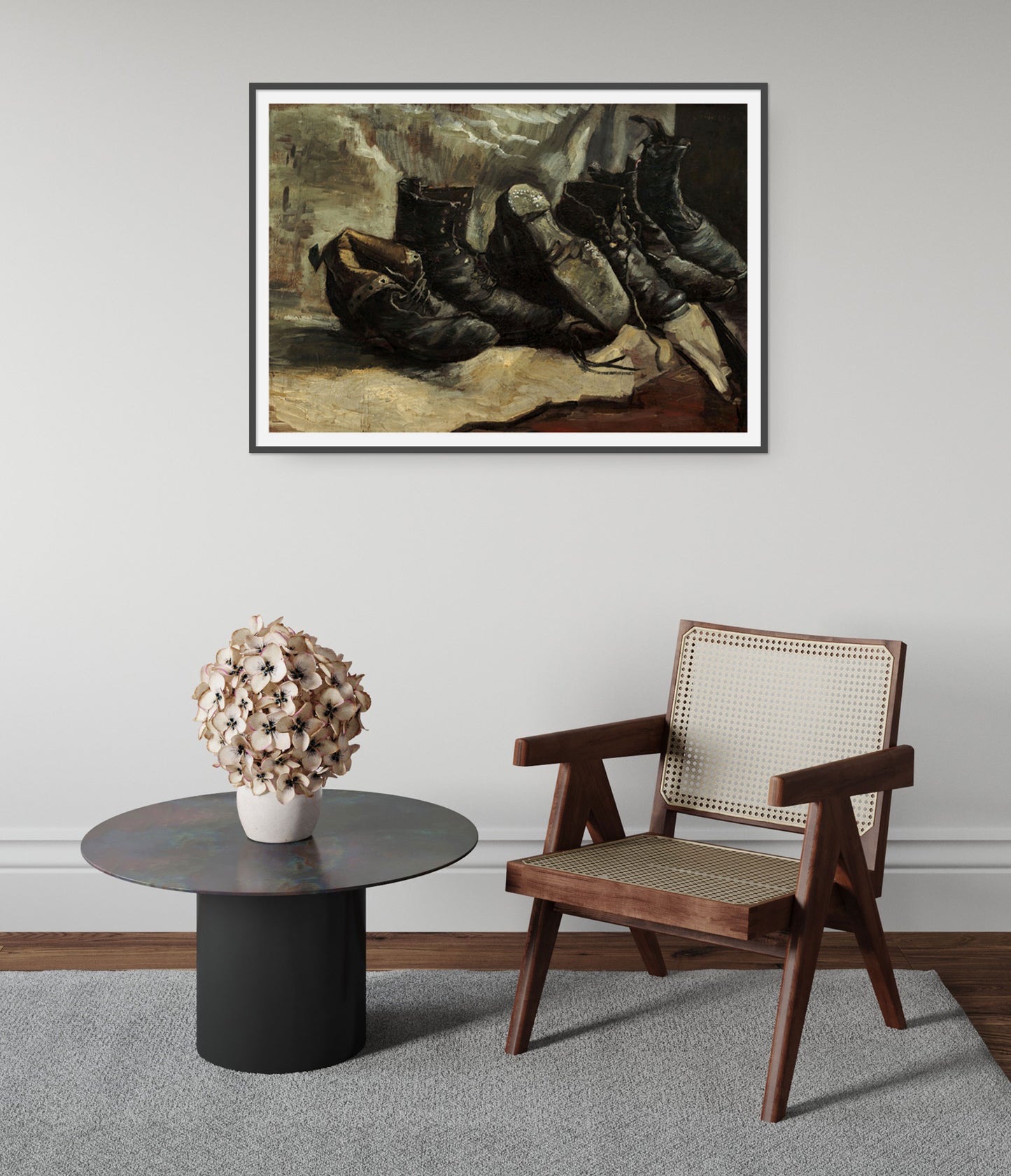 Three Pairs of Shoes