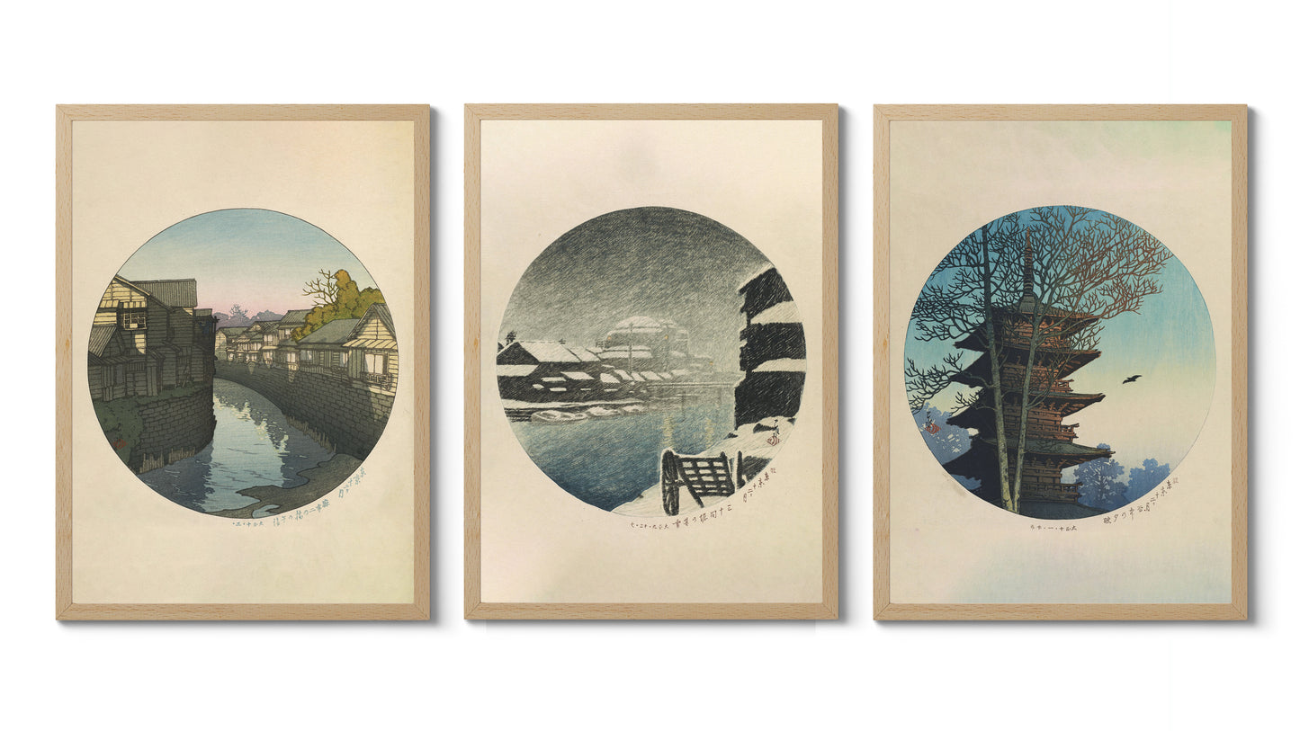 Kawase Hasui Houtsnede Tentoonstelling