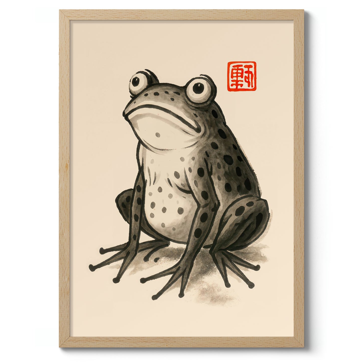 Sitting Frog