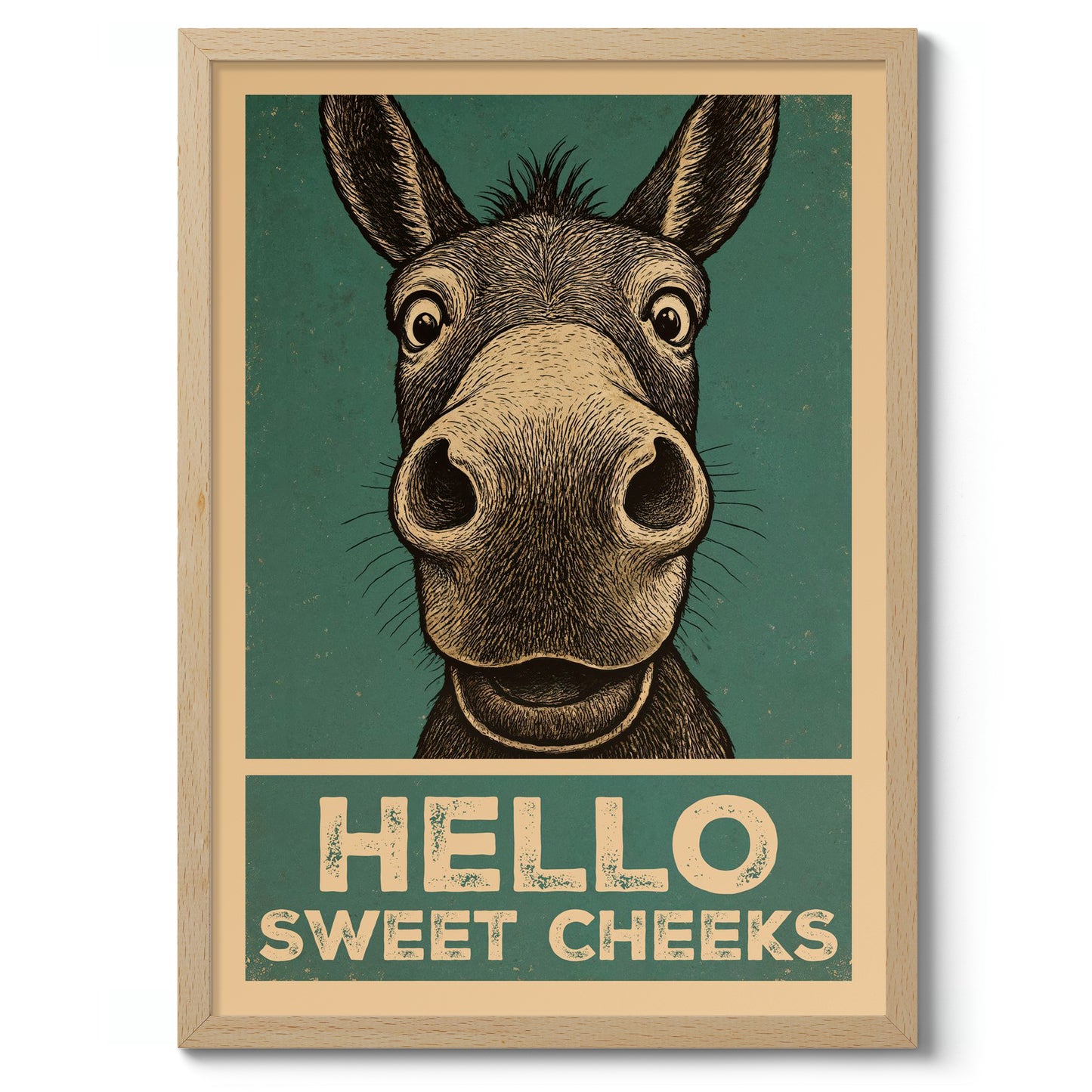 Hallo Zoete Wangen Ezeltje