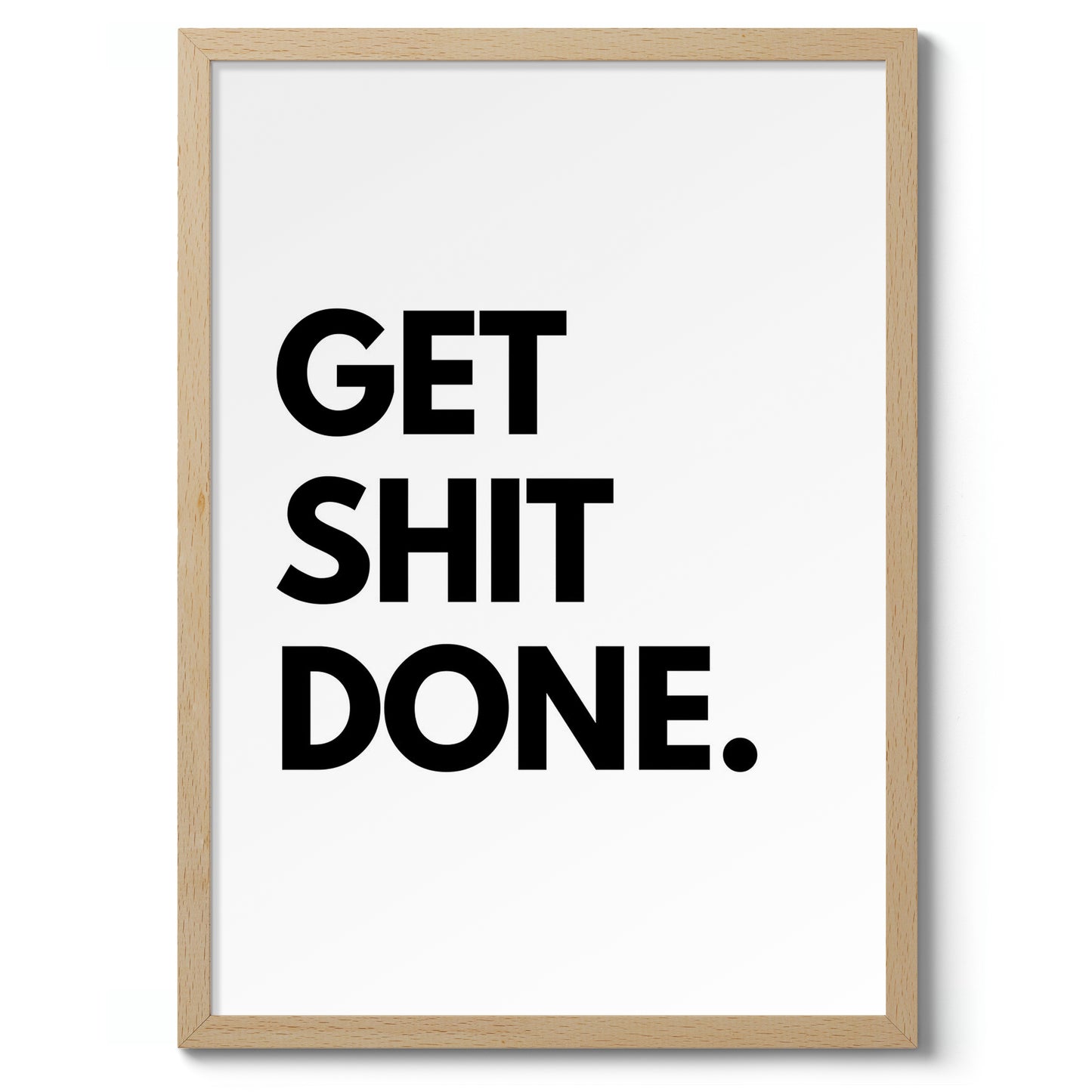 Erledige den Scheiß.