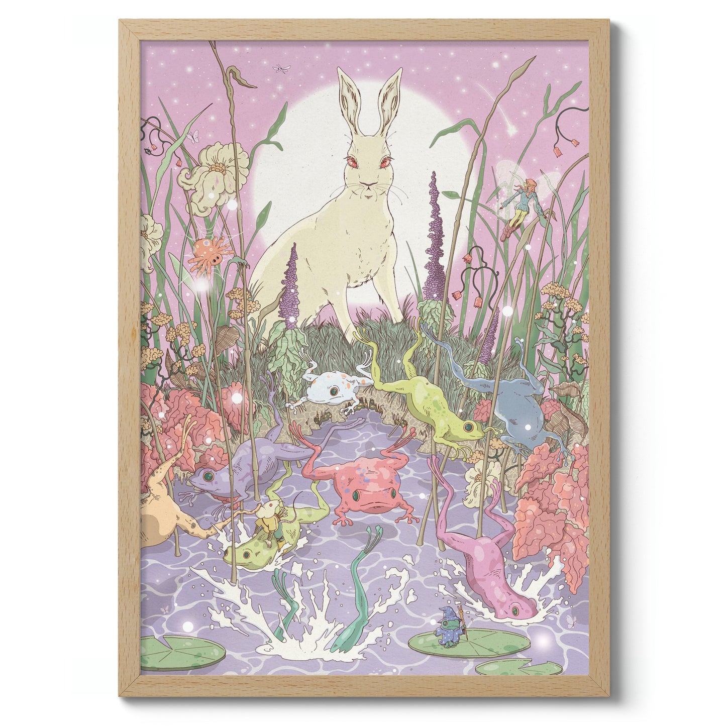 The Hare and the Frogs