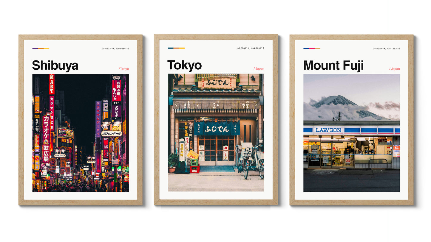 Tokio Reise-Fotografie-Set