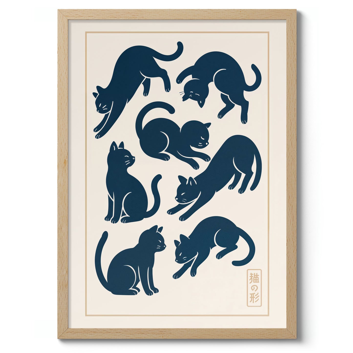 Playing Japanese Cats