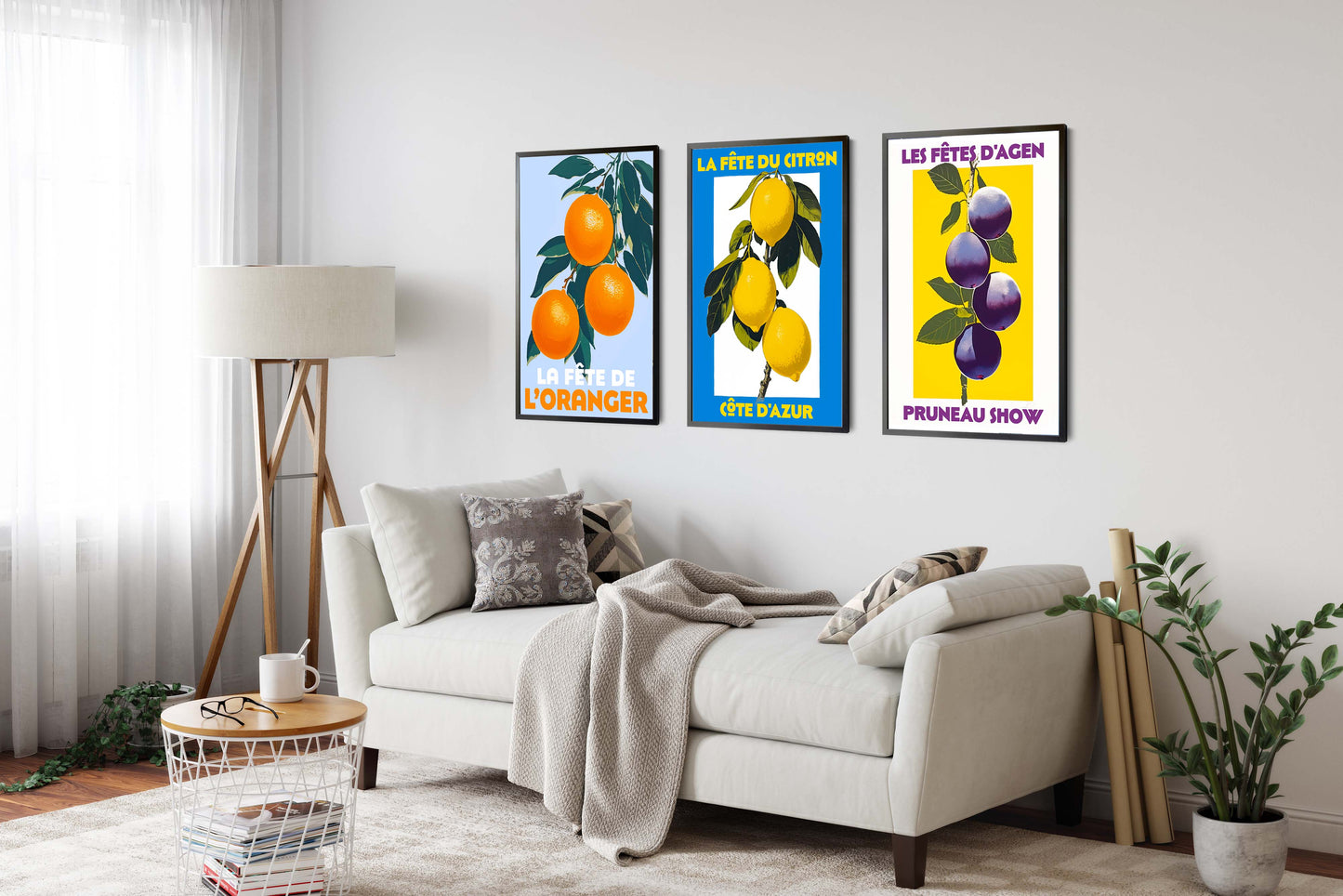 Fruitmarkt Tentoonstelling - Set van 3