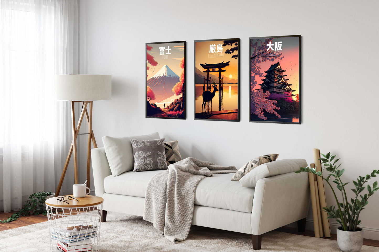 Japan Anime Resa - Set om 3