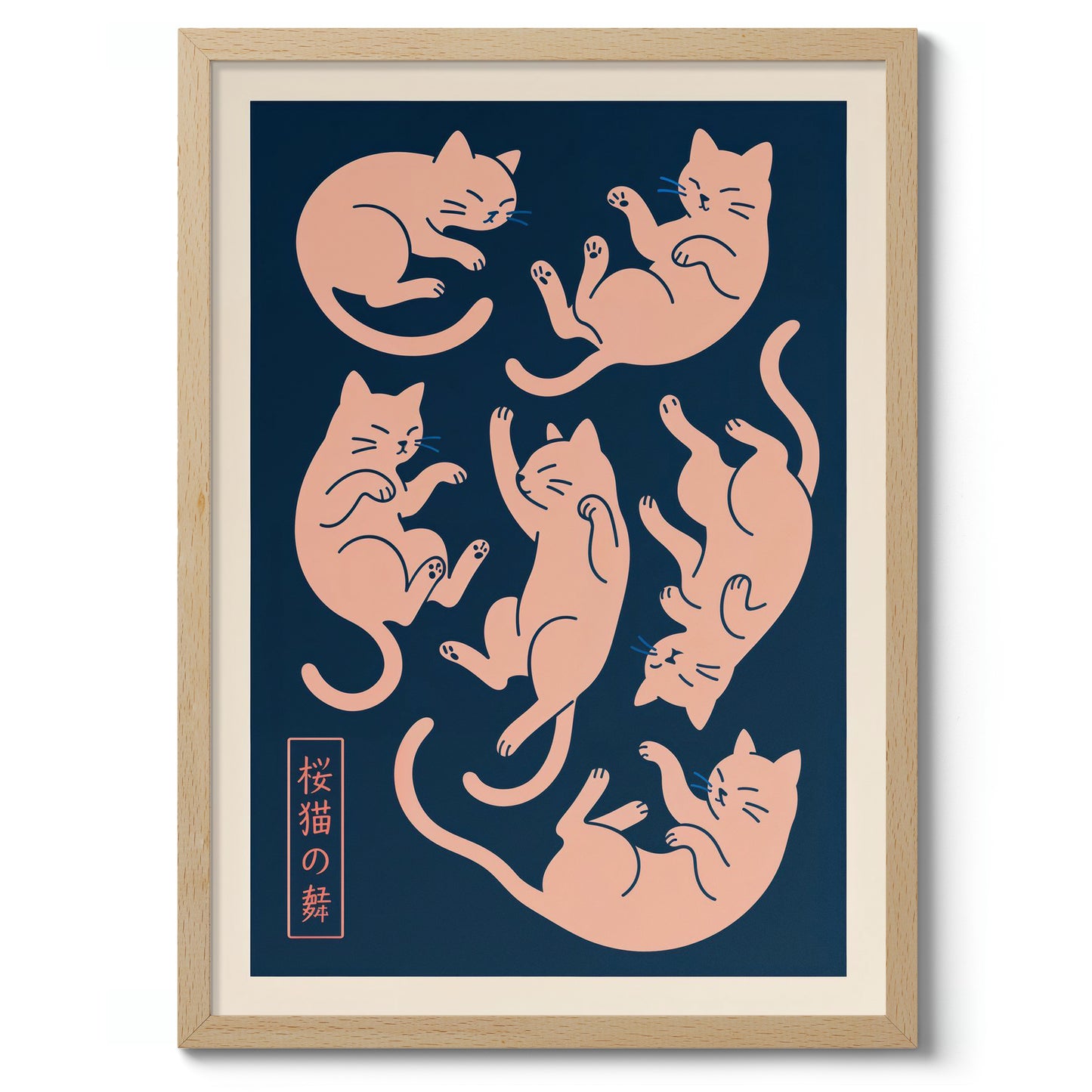 Sleeping Japanese Cats