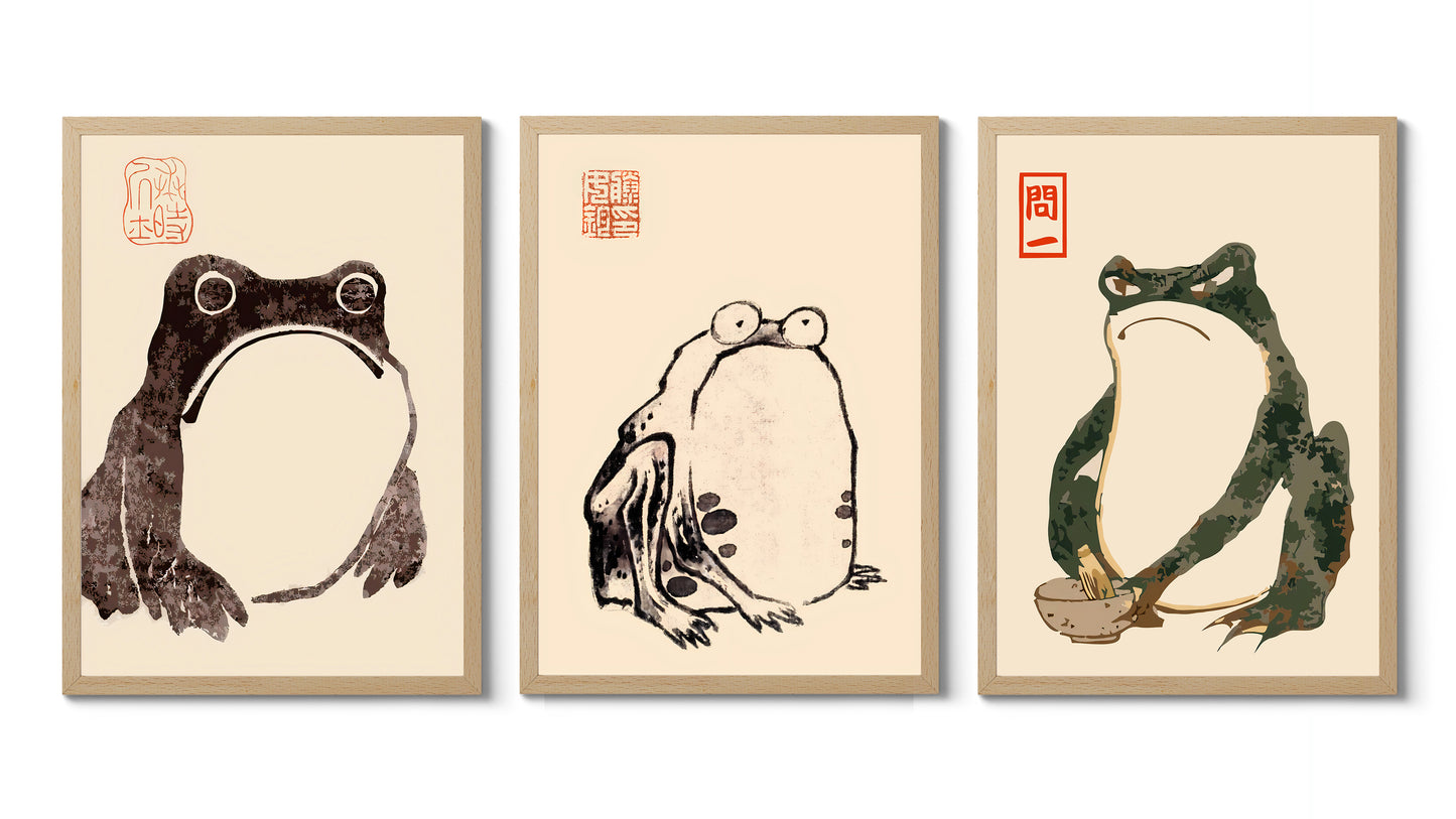 Klassischer Hoji Frosch Dreifach